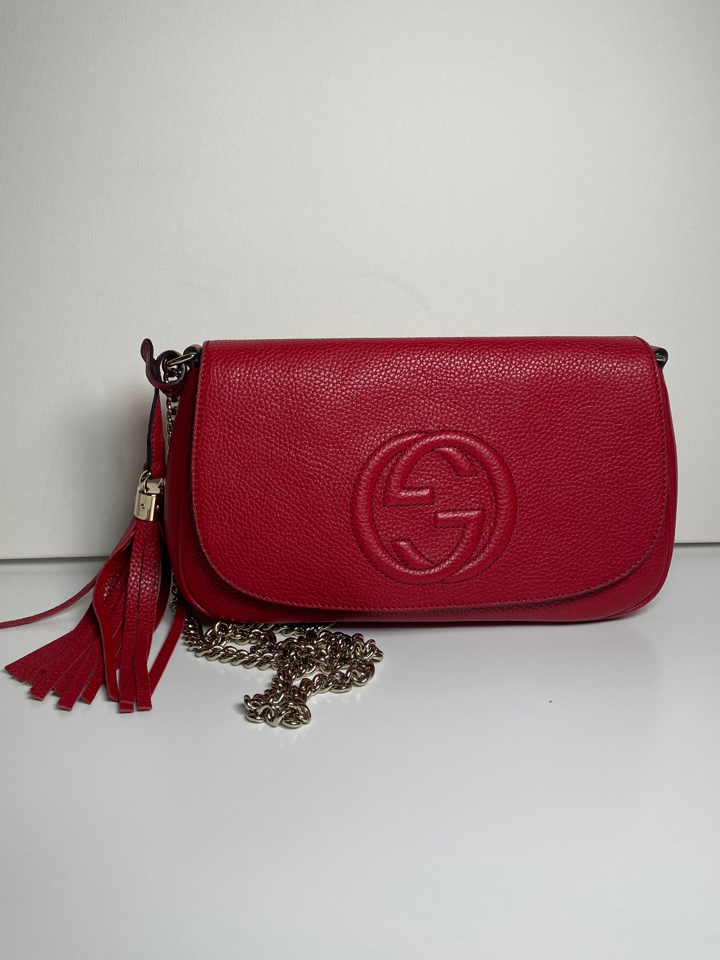 Preloved Gucci Long Soho Chain Shoulder Bag