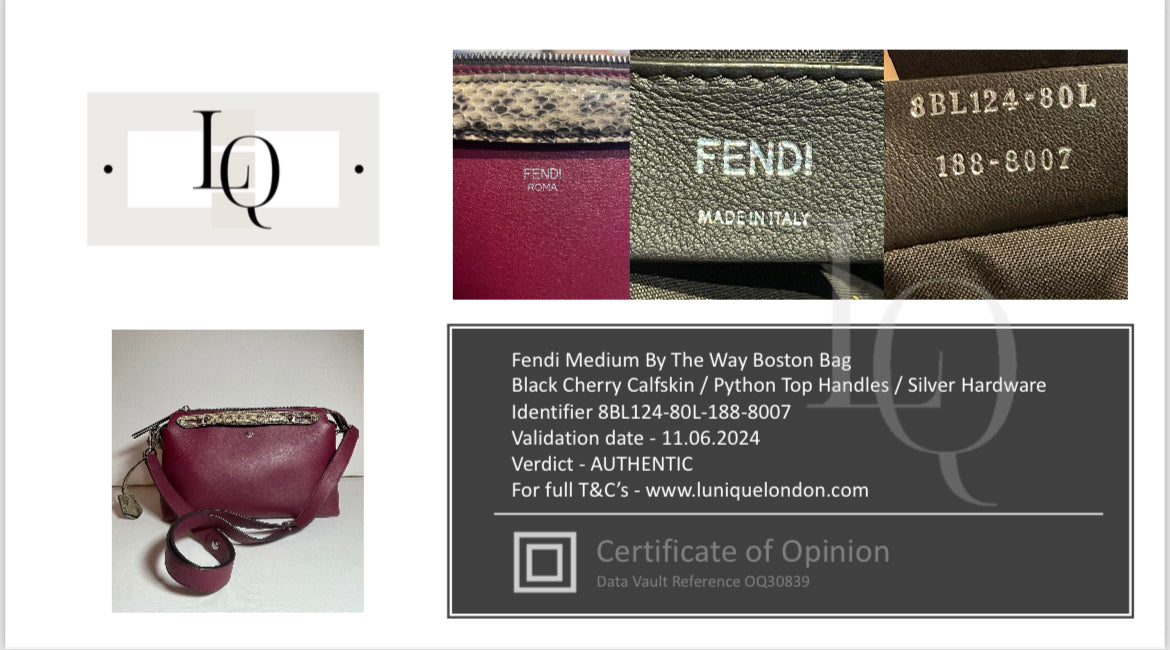 Fendi by the way regular size best sale