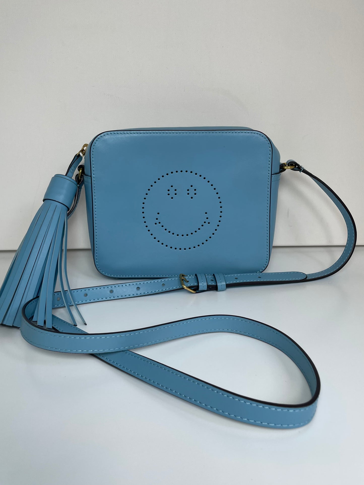 Preloved Anya Hindmarch Smiley Crossbody Bag