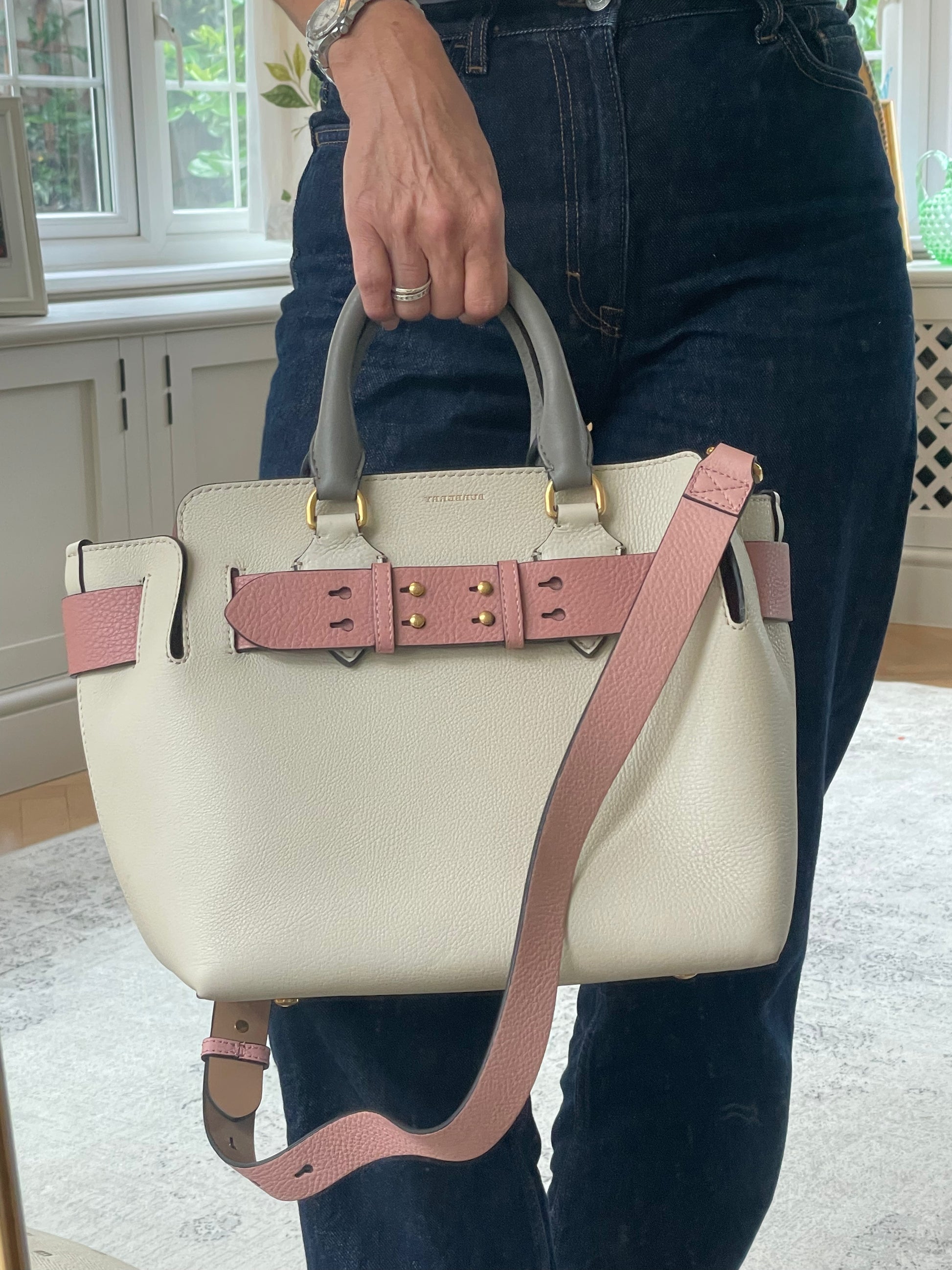 Burberry tri tone belt bag sales