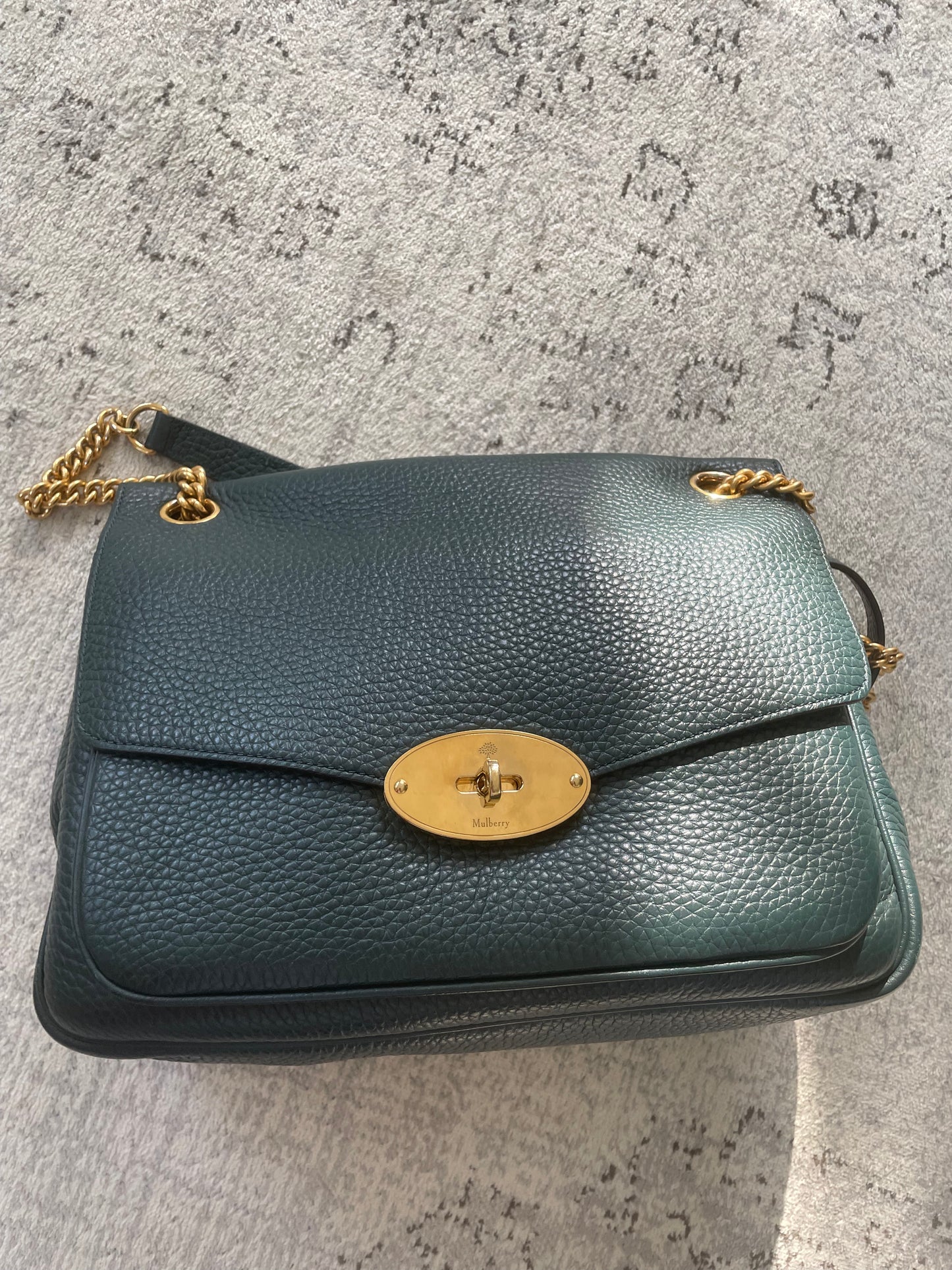 Preloved Mulberry Darley Soft Satchel Shoulder Bag