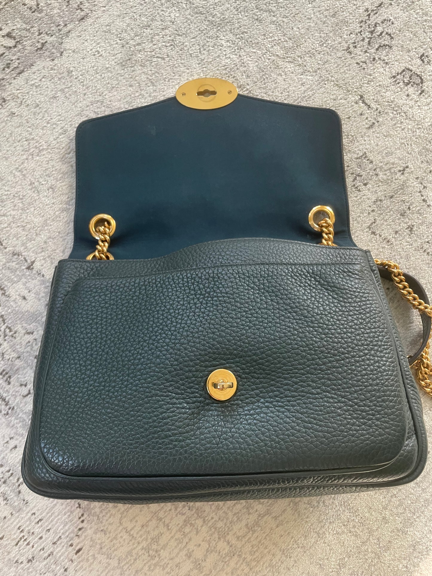 Preloved Mulberry Darley Soft Satchel Shoulder Bag