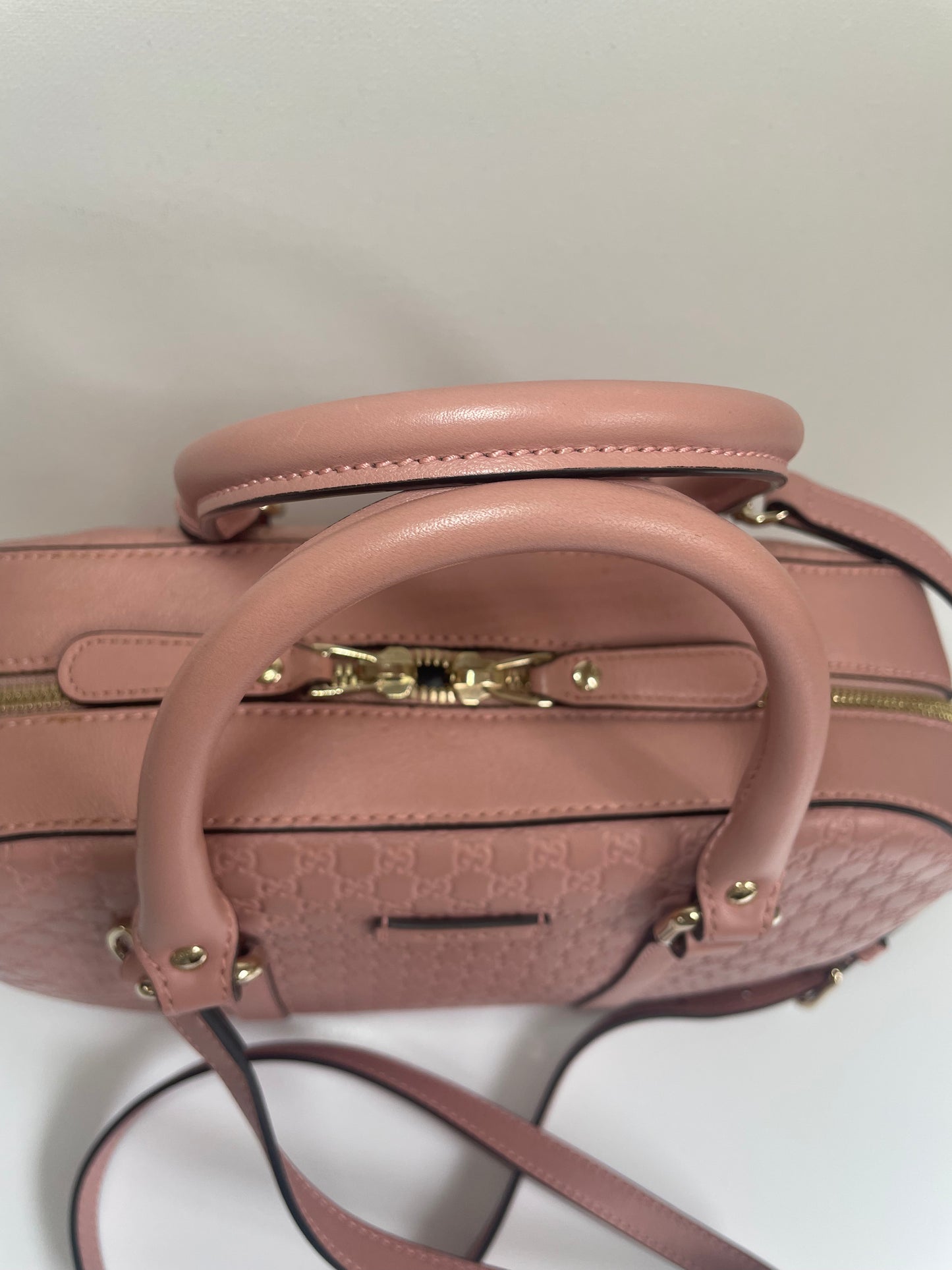 Preloved Gucci Microguccissima Crossbody Bag, Small