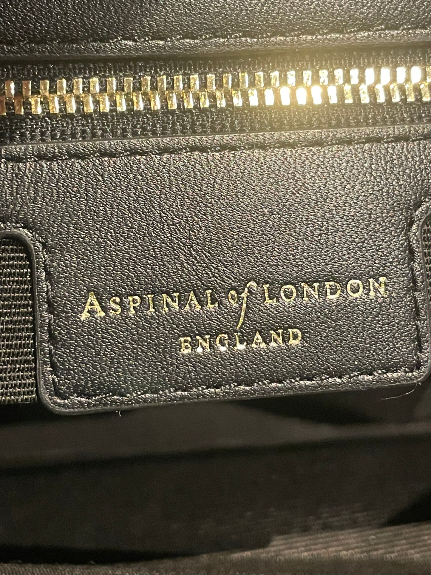 Preloved Aspinal of London, London Midi Tote Bag