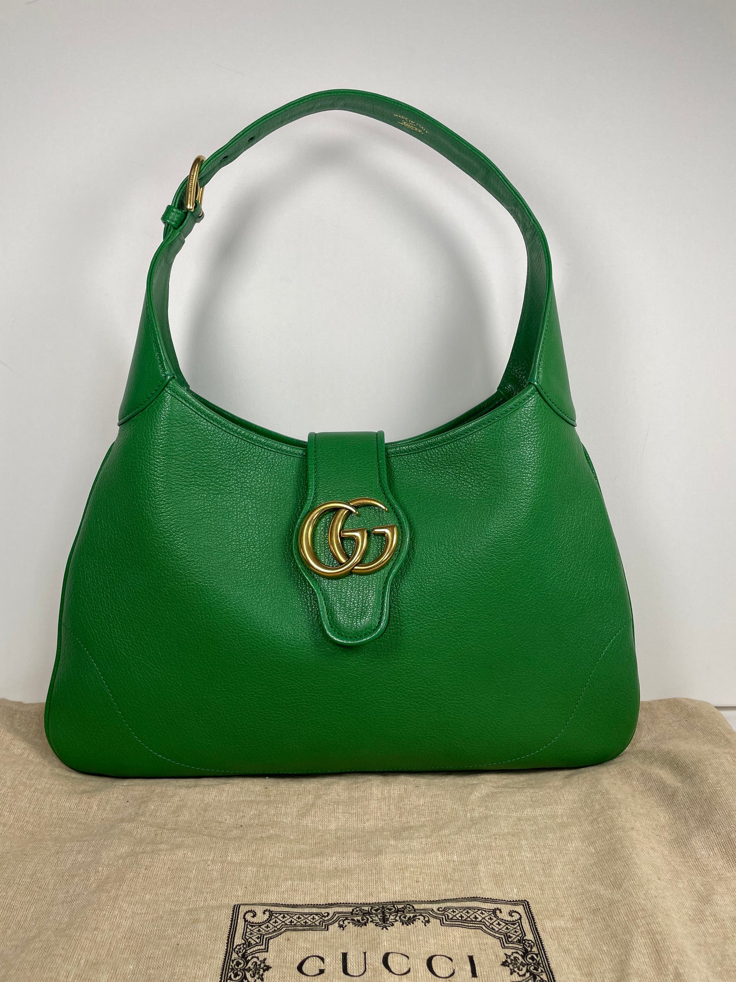 Preloved Gucci Aphrodite Shoulder Hobo Bag, Medium