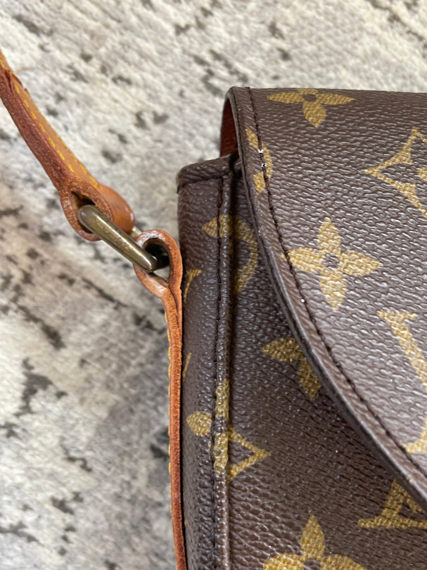 Preloved Vintage Louis Vuitton Monogram Chantilly Crossbody Bag, MM