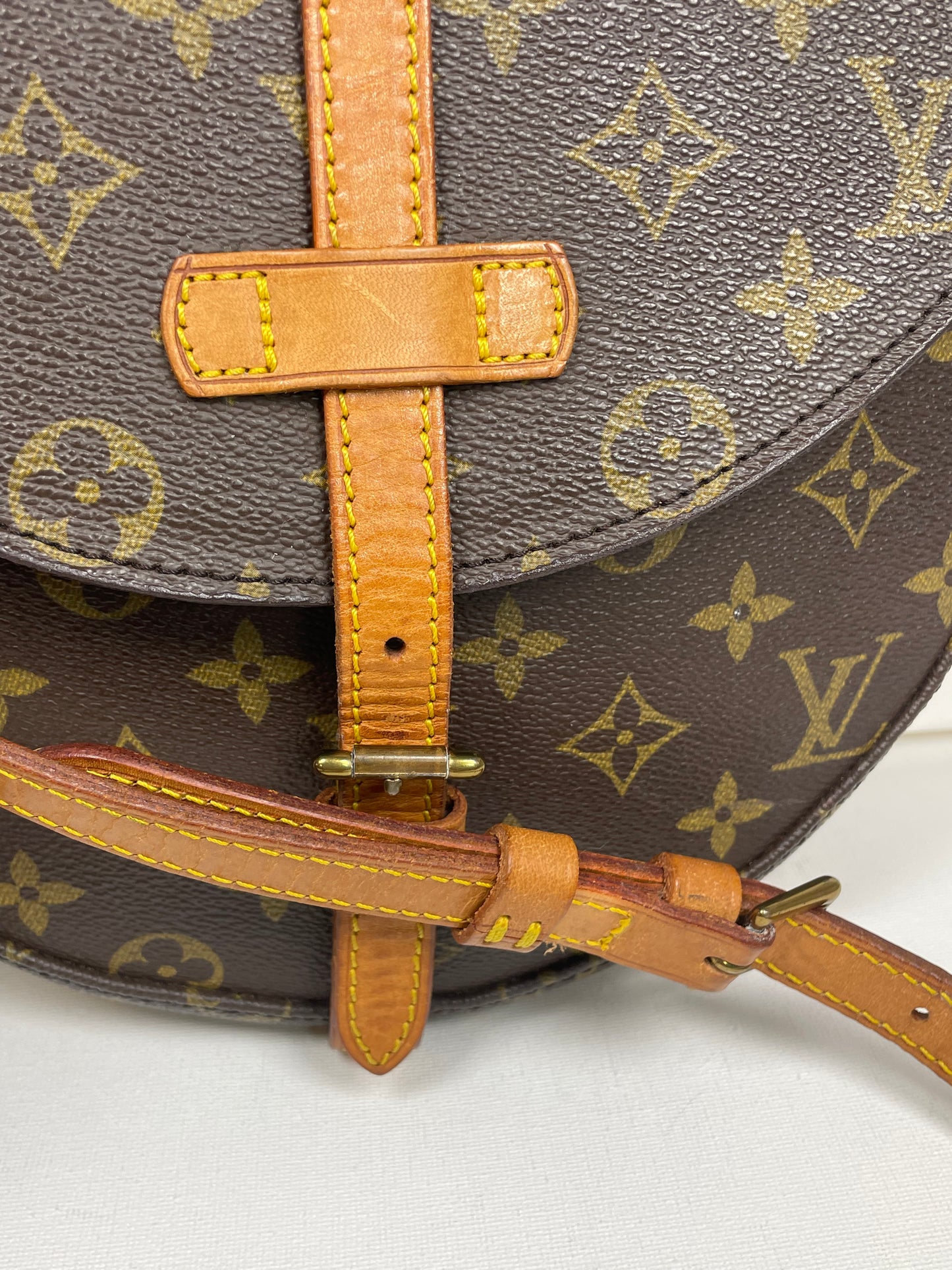 Preloved Vintage Louis Vuitton Monogram Chantilly Crossbody Bag, MM