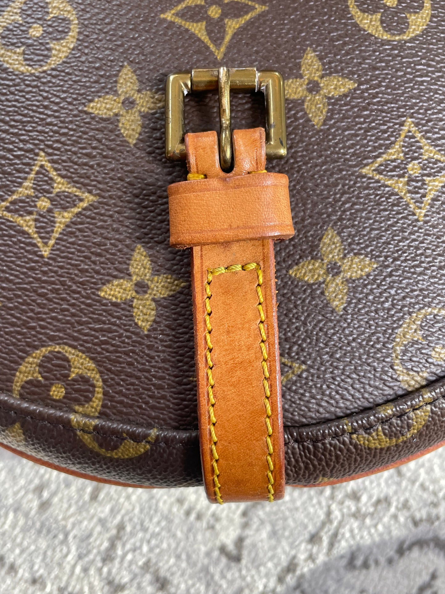 Preloved Vintage Louis Vuitton Monogram Chantilly Crossbody Bag, MM