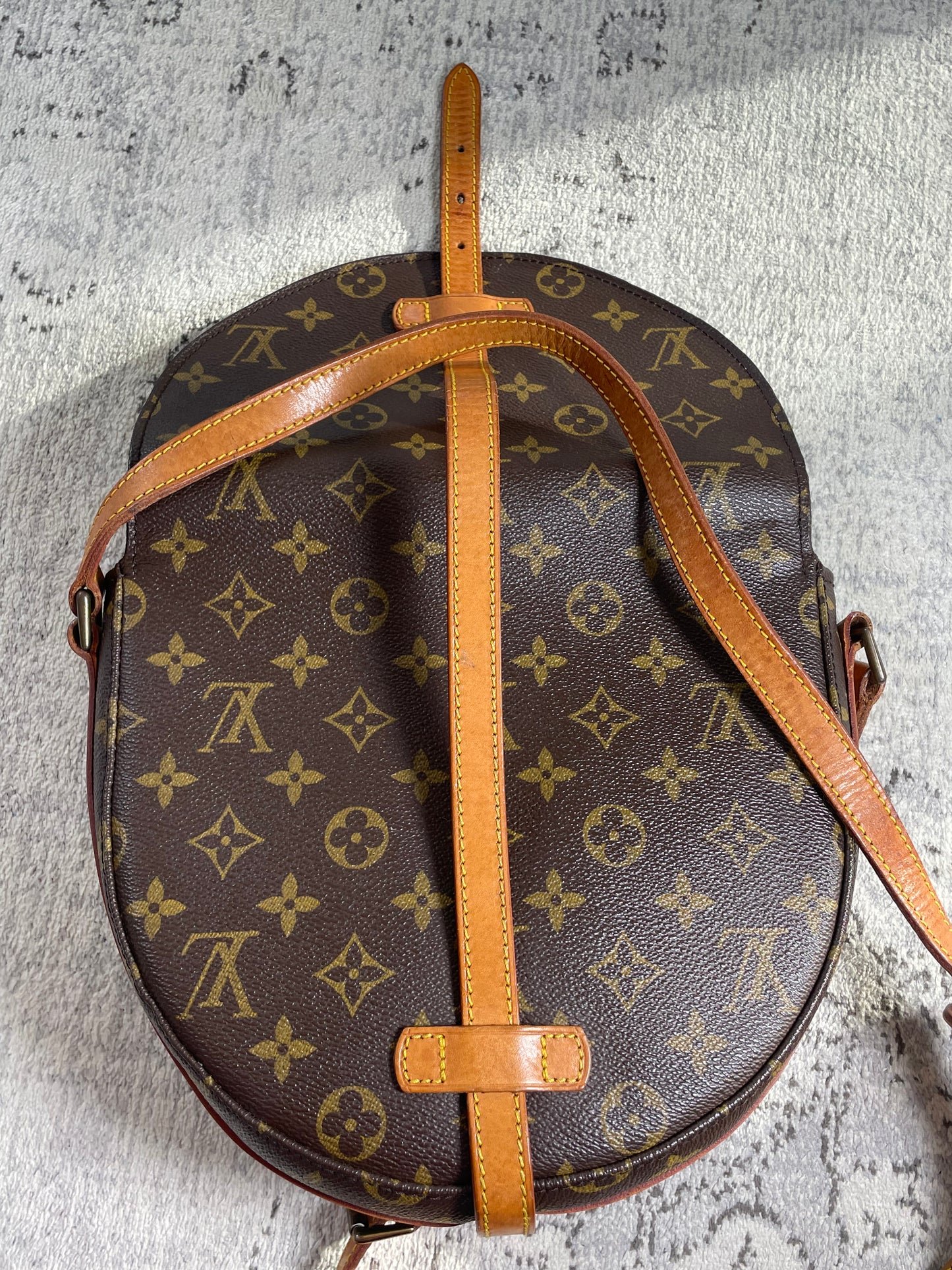 Preloved Vintage Louis Vuitton Monogram Chantilly Crossbody Bag, MM