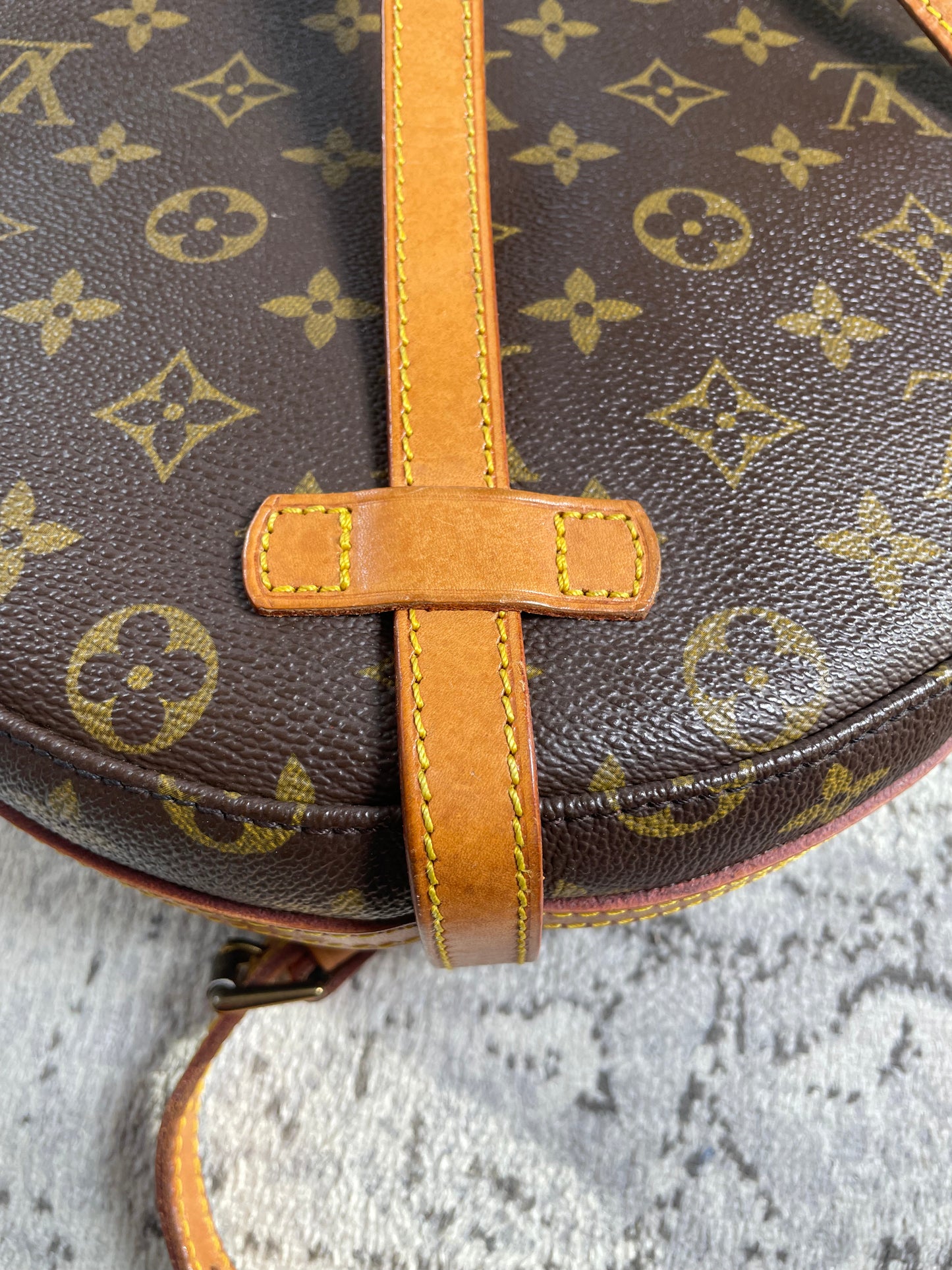 Preloved Vintage Louis Vuitton Monogram Chantilly Crossbody Bag, MM