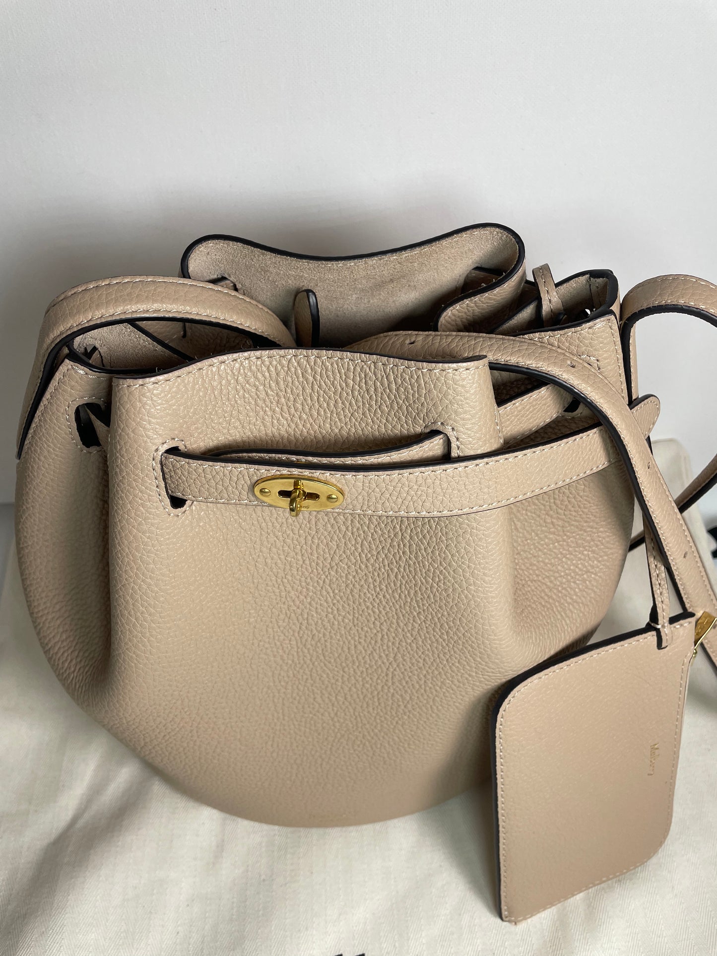 Preloved Mulberry Abbey Bucket Bag