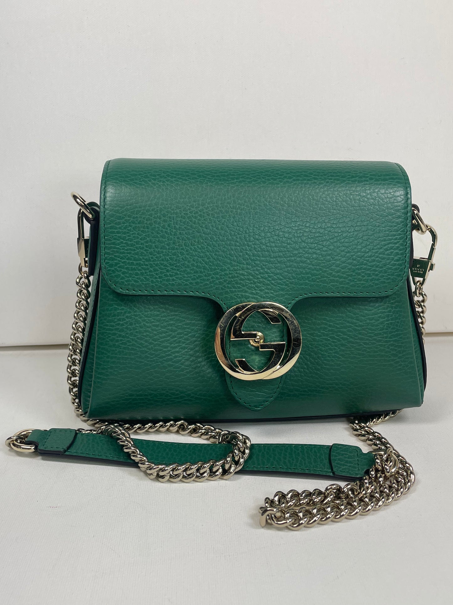 Preloved Gucci Dollar Interlocking G Crossbody Shoulder Bag