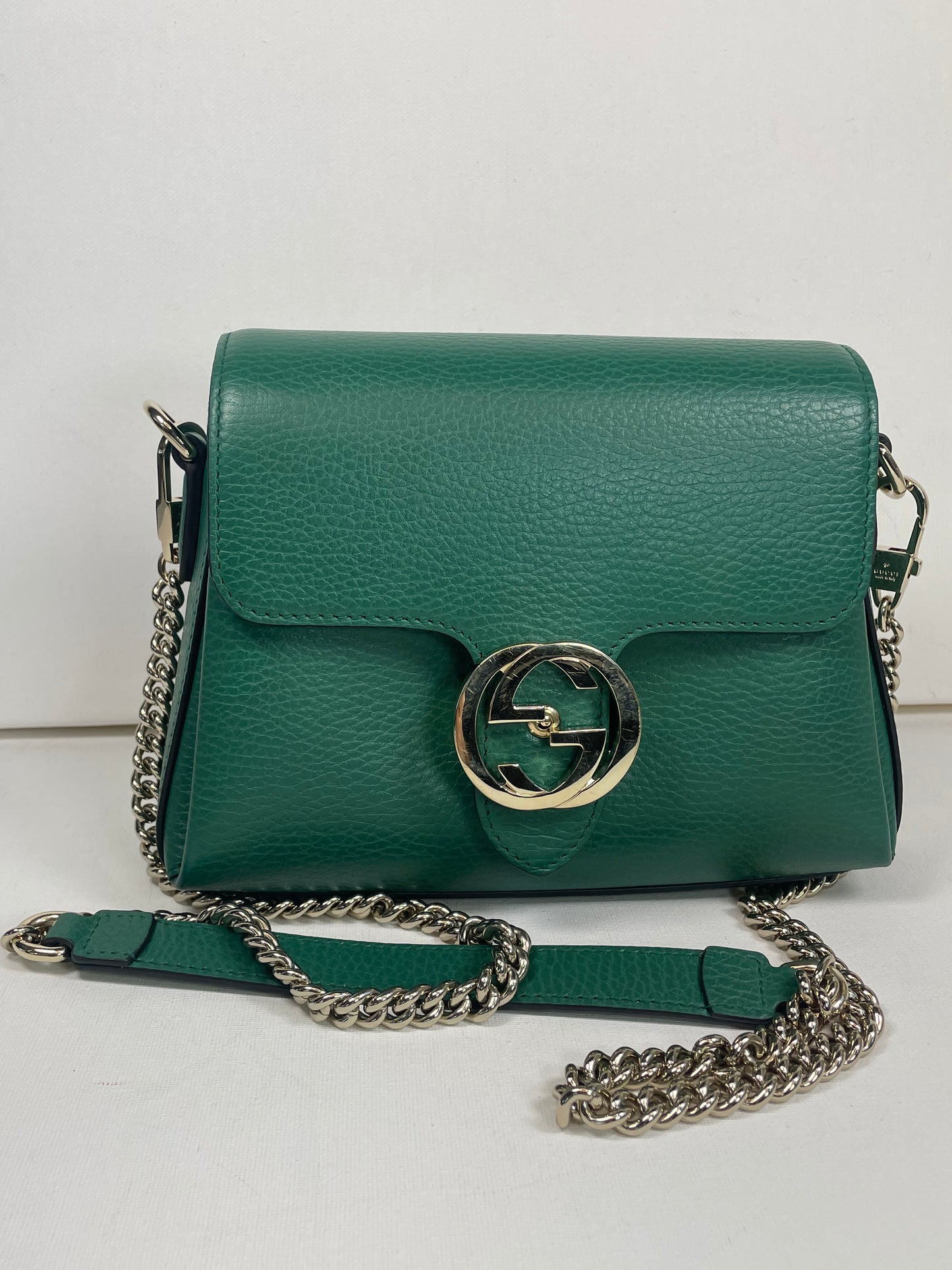 Preloved Gucci Dollar Interlocking G Crossbody Shoulder Bag