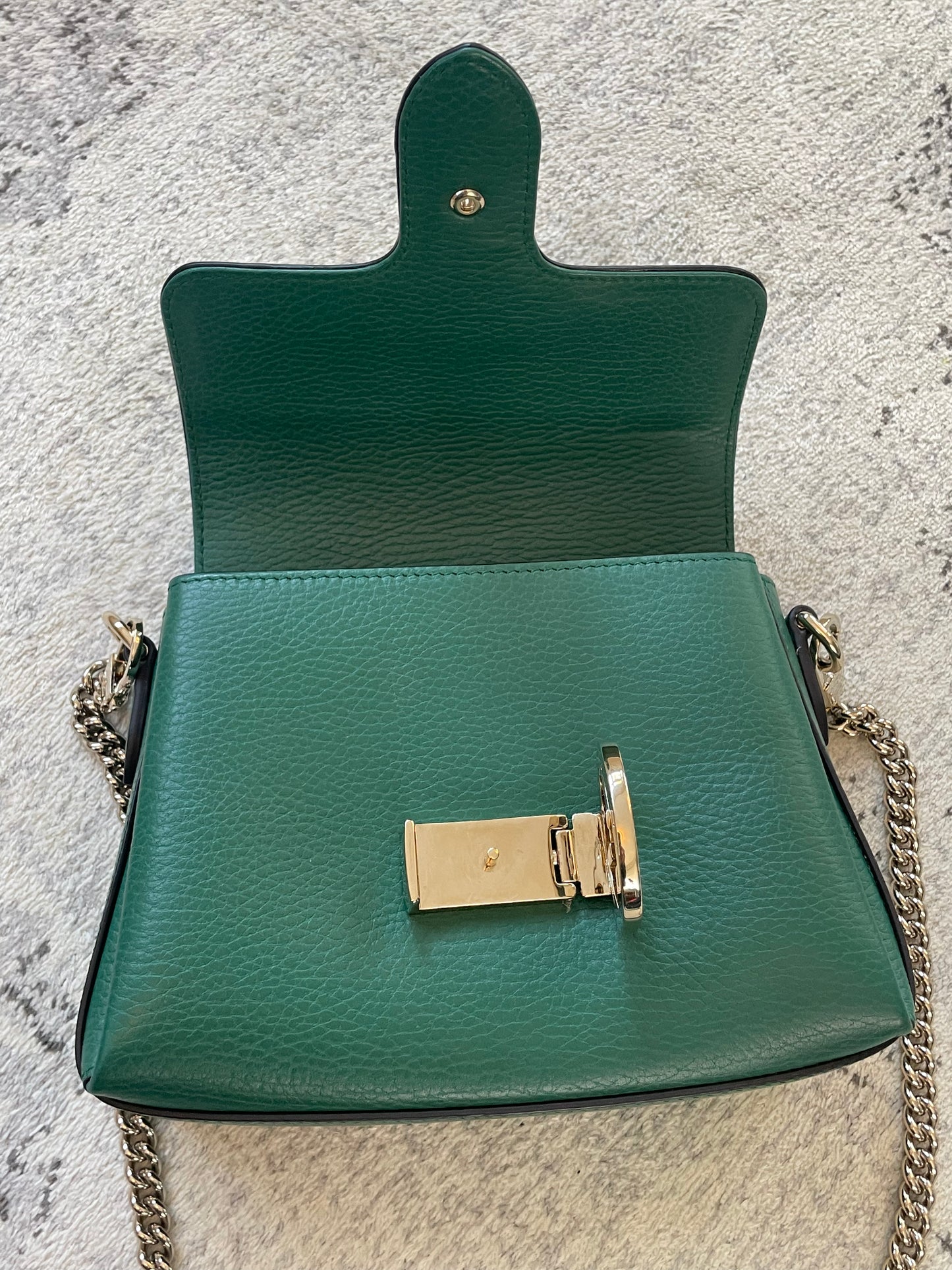 Preloved Gucci Dollar Interlocking G Crossbody Shoulder Bag