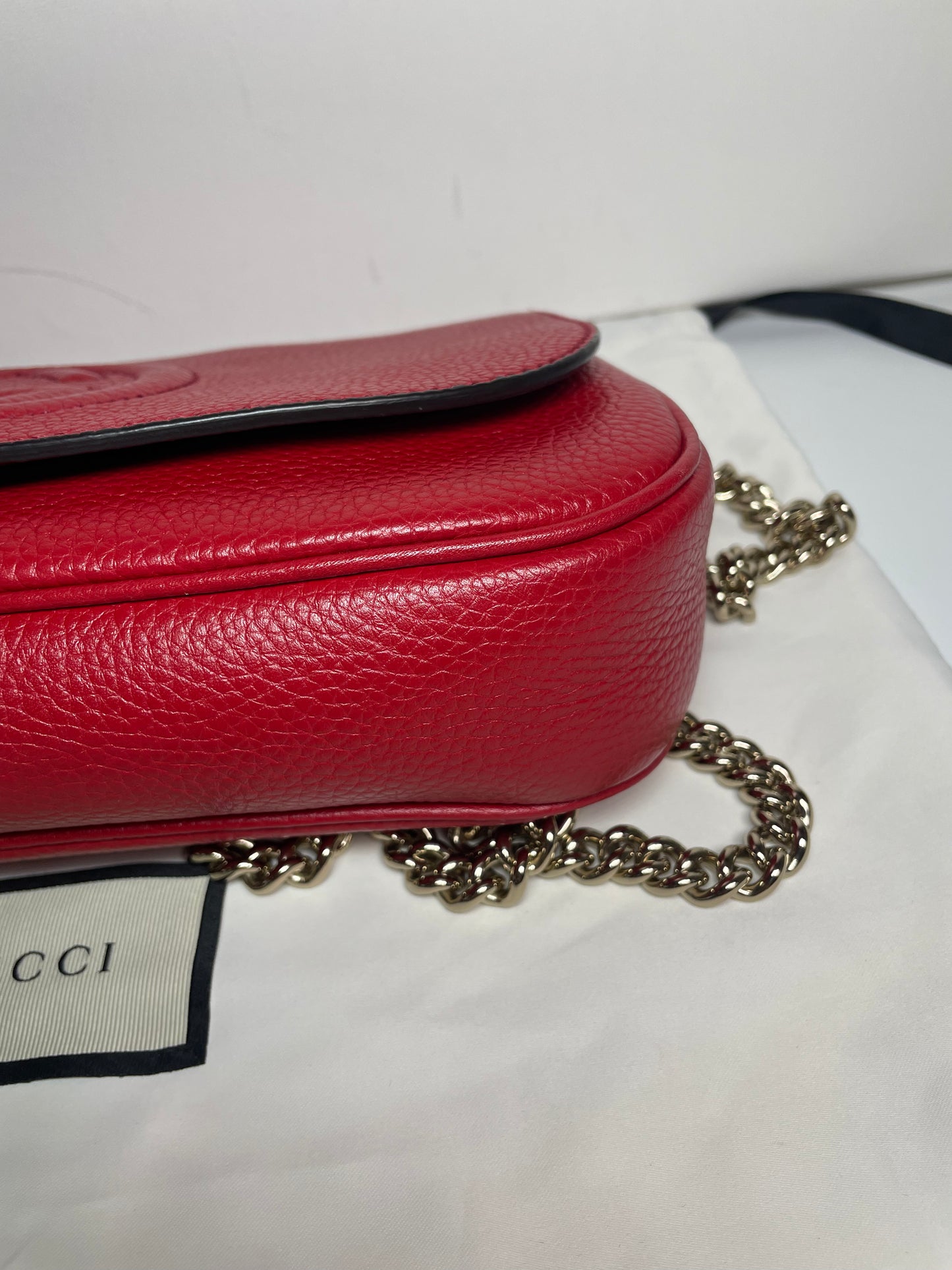 Preloved Gucci Long Soho Chain Shoulder Bag