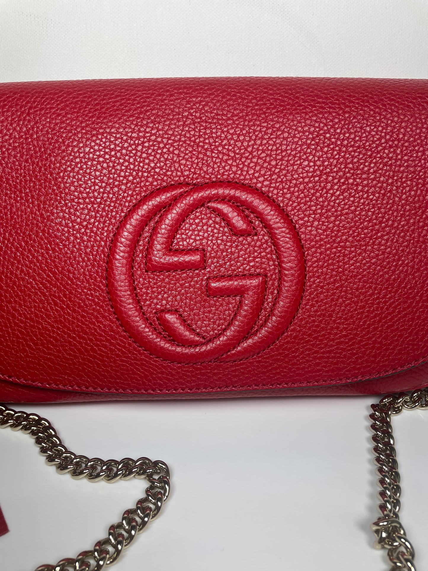 Preloved Gucci Long Soho Chain Shoulder Bag