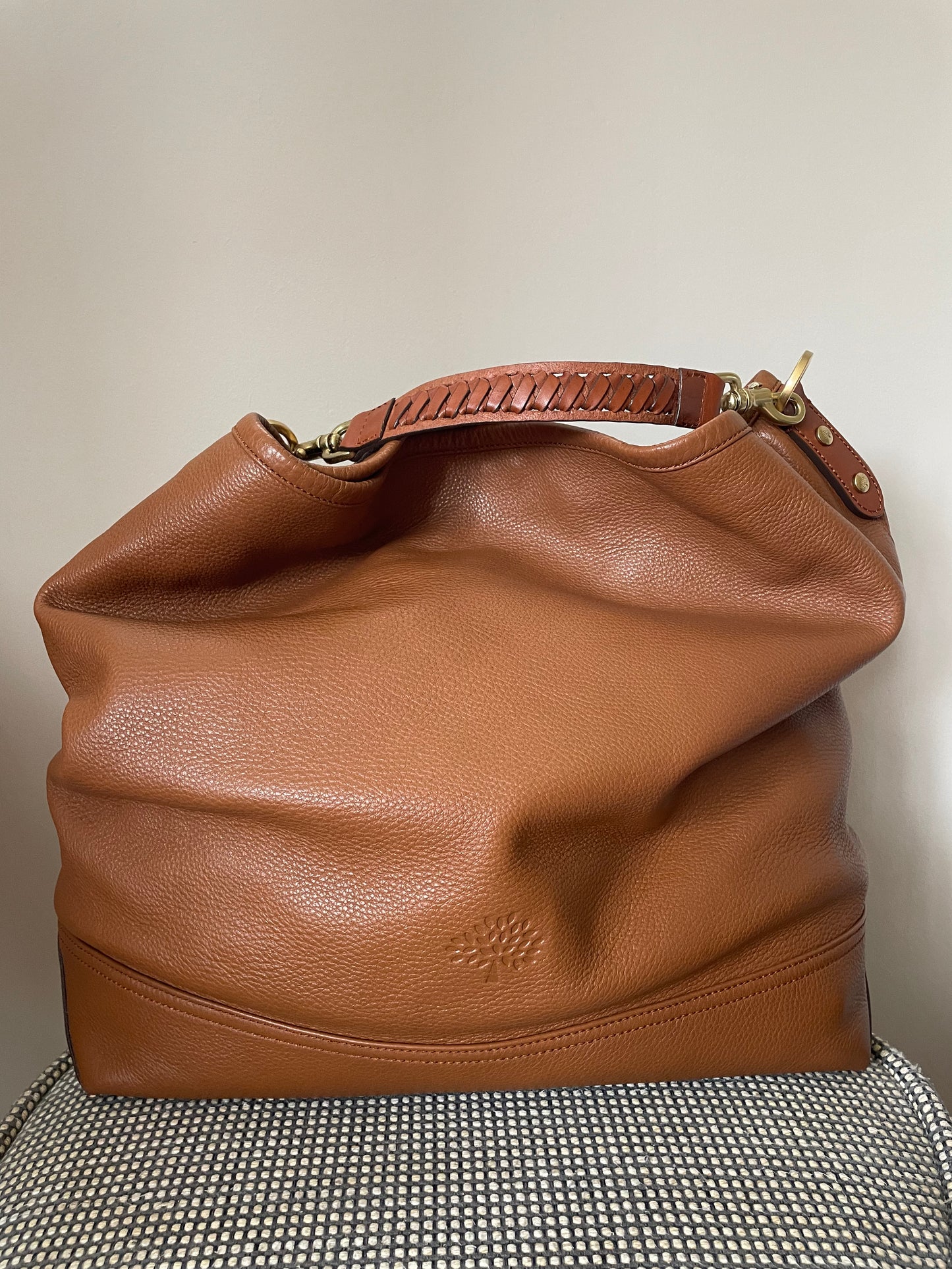Preloved Mulberry Effie Shoulder Hobo Bag