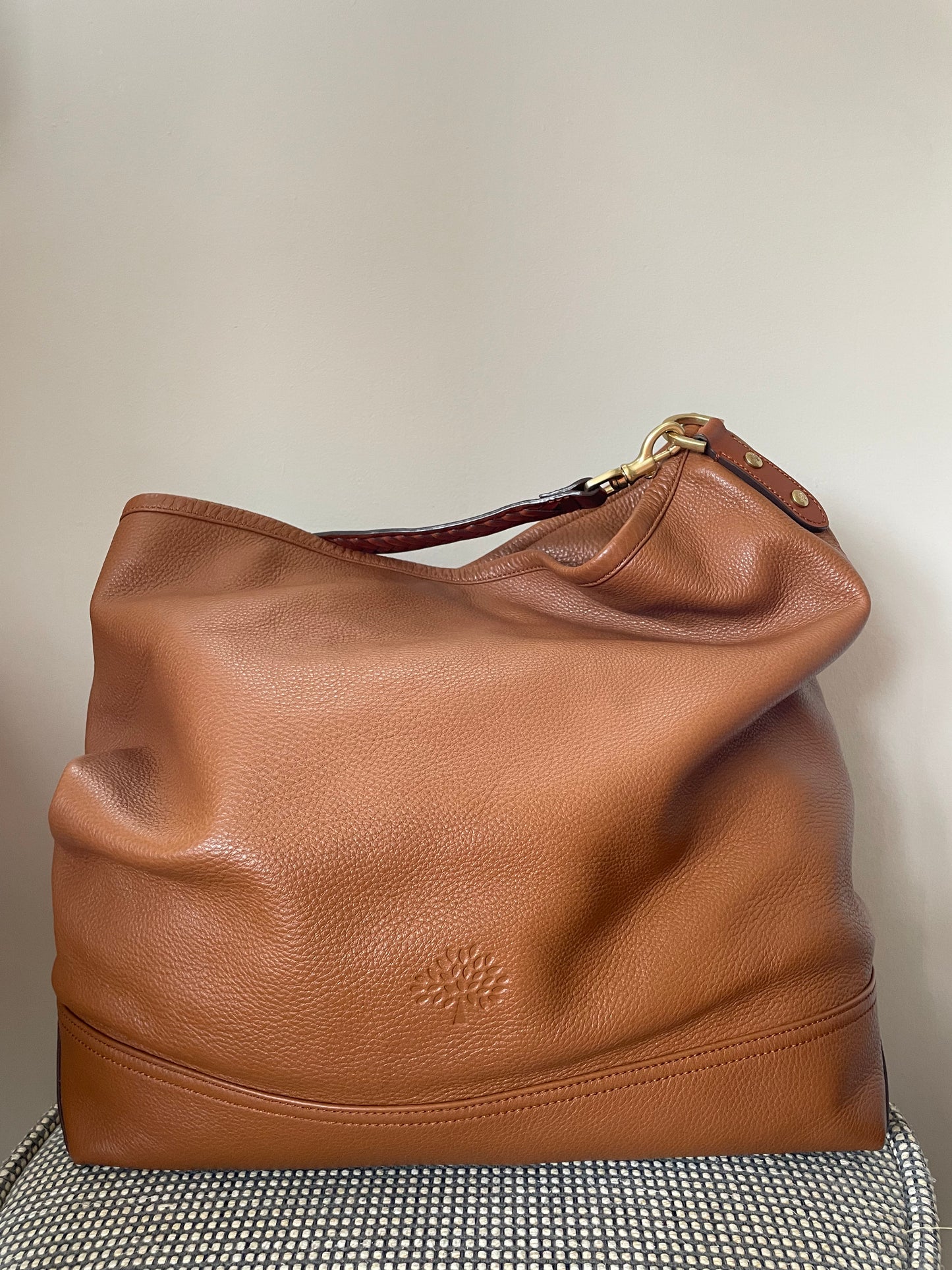 Preloved Mulberry Effie Shoulder Hobo Bag