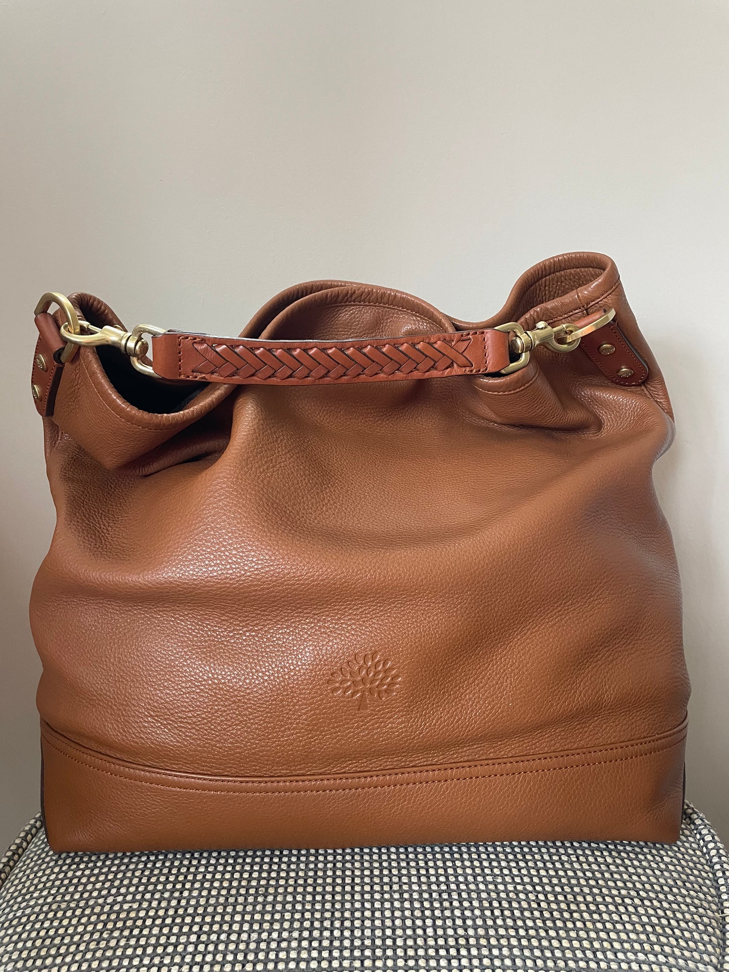 Preloved Mulberry Effie Shoulder Hobo Bag