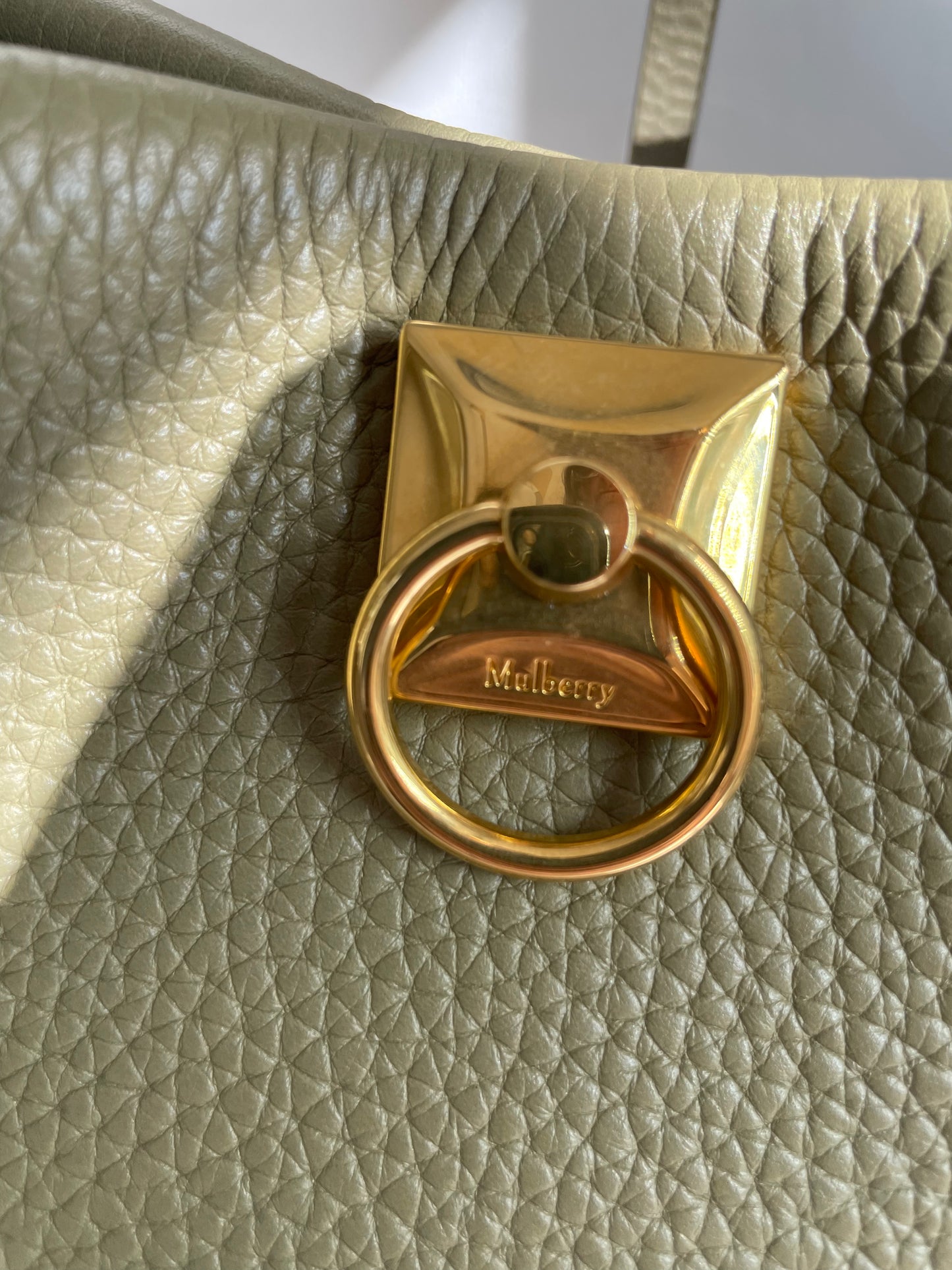 Preloved Mulberry Iris Top Handle Bag, Limited Edition, Large