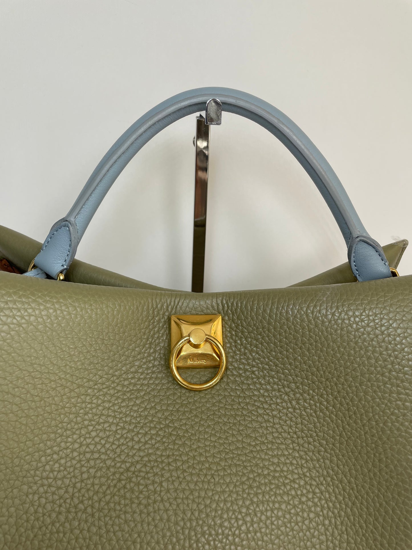 Preloved Mulberry Iris Top Handle Bag, Limited Edition, Large