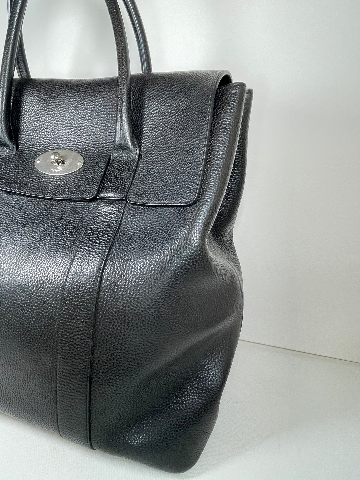 Preloved Mulberry Tall Bayswater Tote Bag