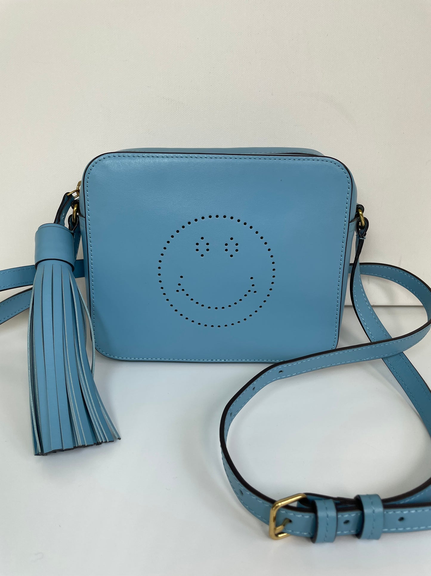 Preloved Anya Hindmarch Smiley Crossbody Bag