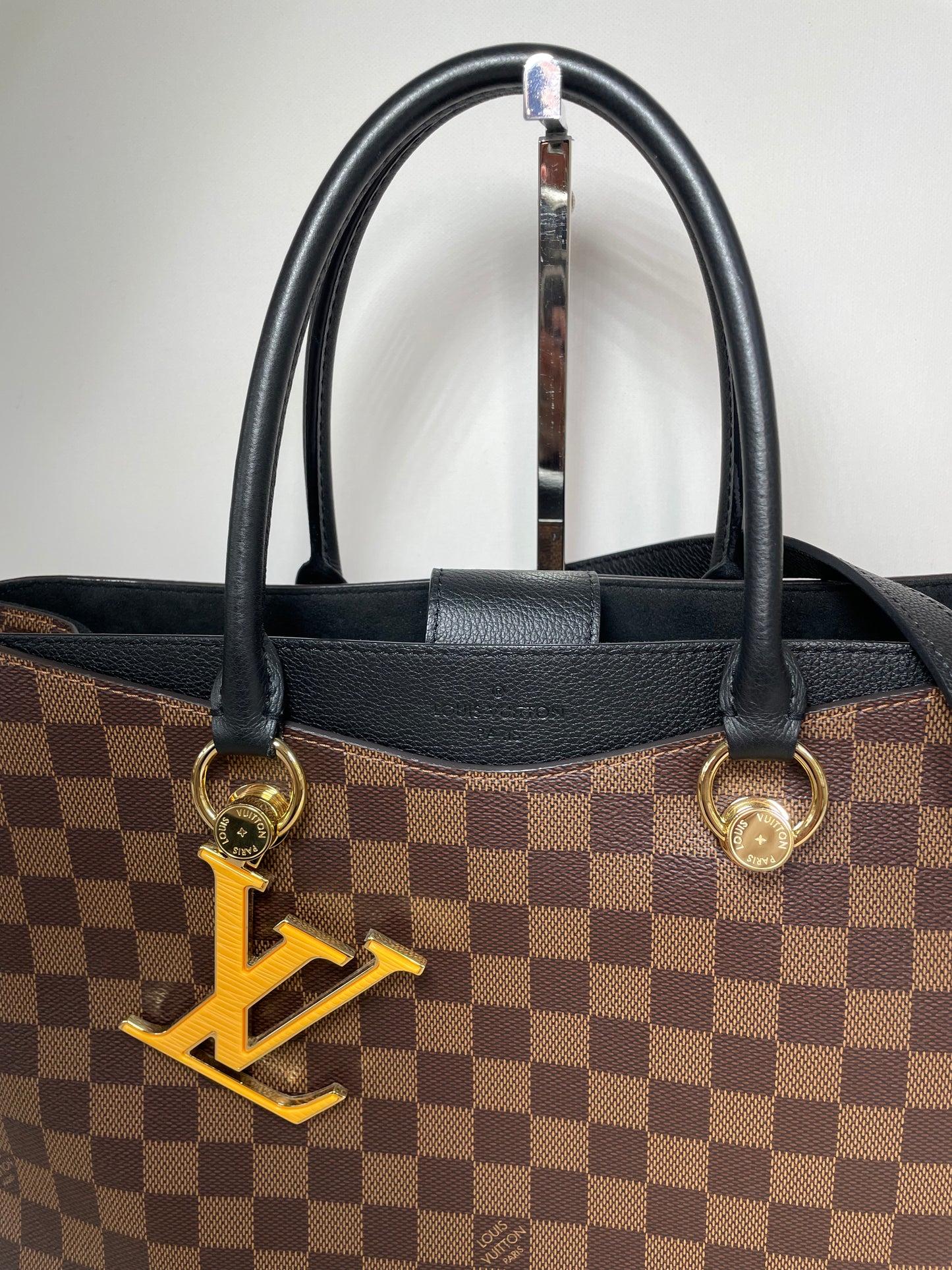 Preloved Louis Vuitton Damier Ebene Riverside Tote Bag