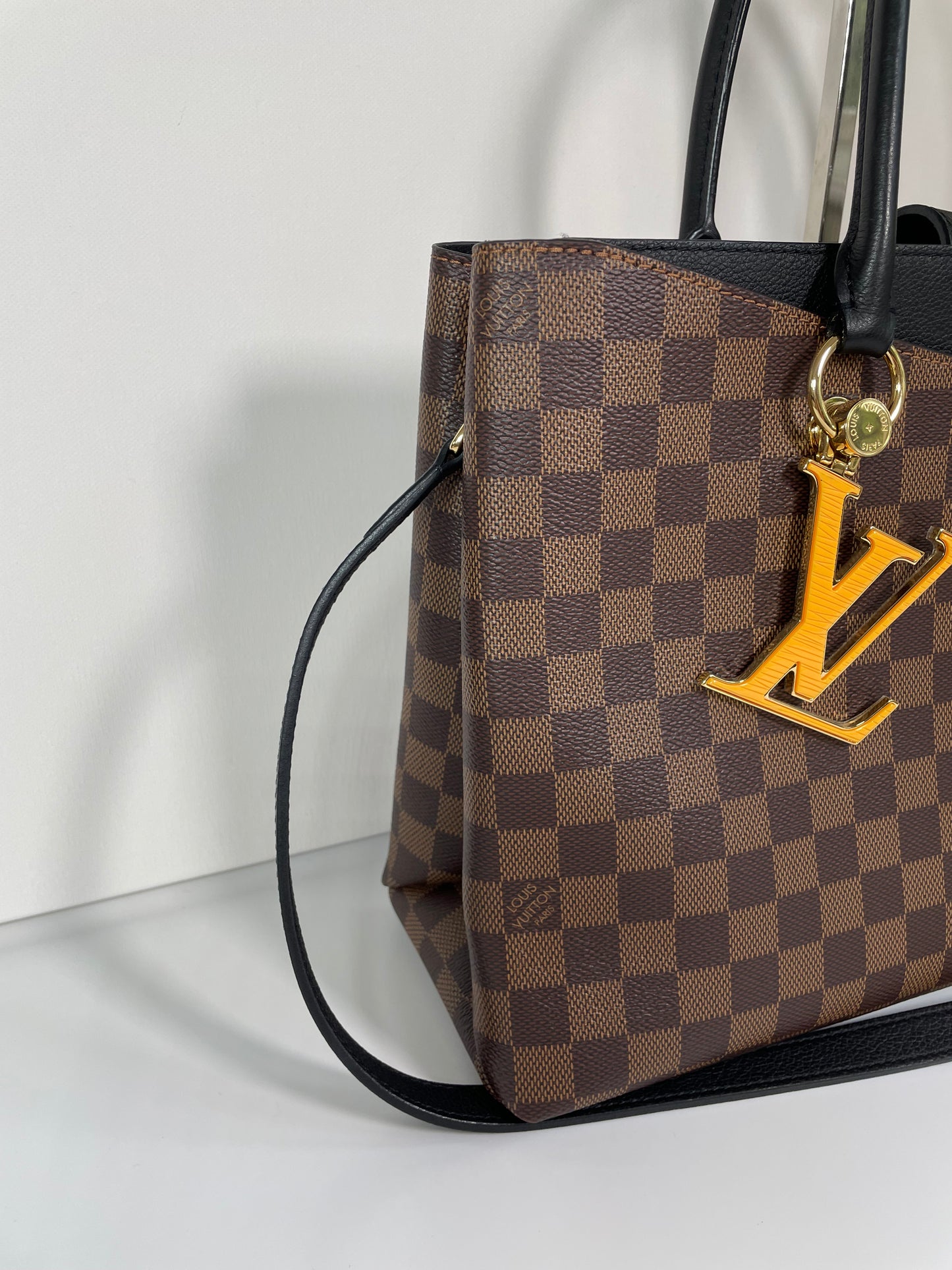 Preloved Louis Vuitton Damier Ebene Riverside Tote Bag