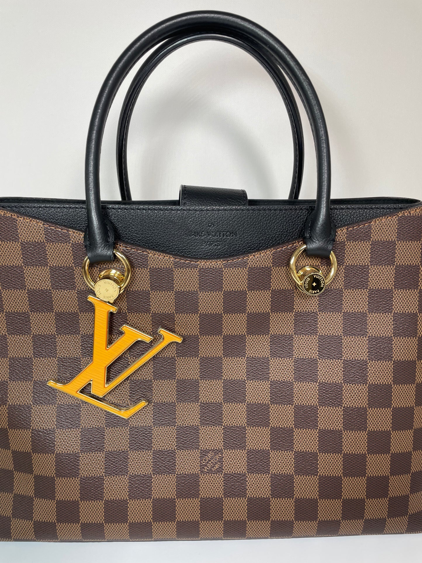 Preloved Louis Vuitton Damier Ebene Riverside Tote Bag