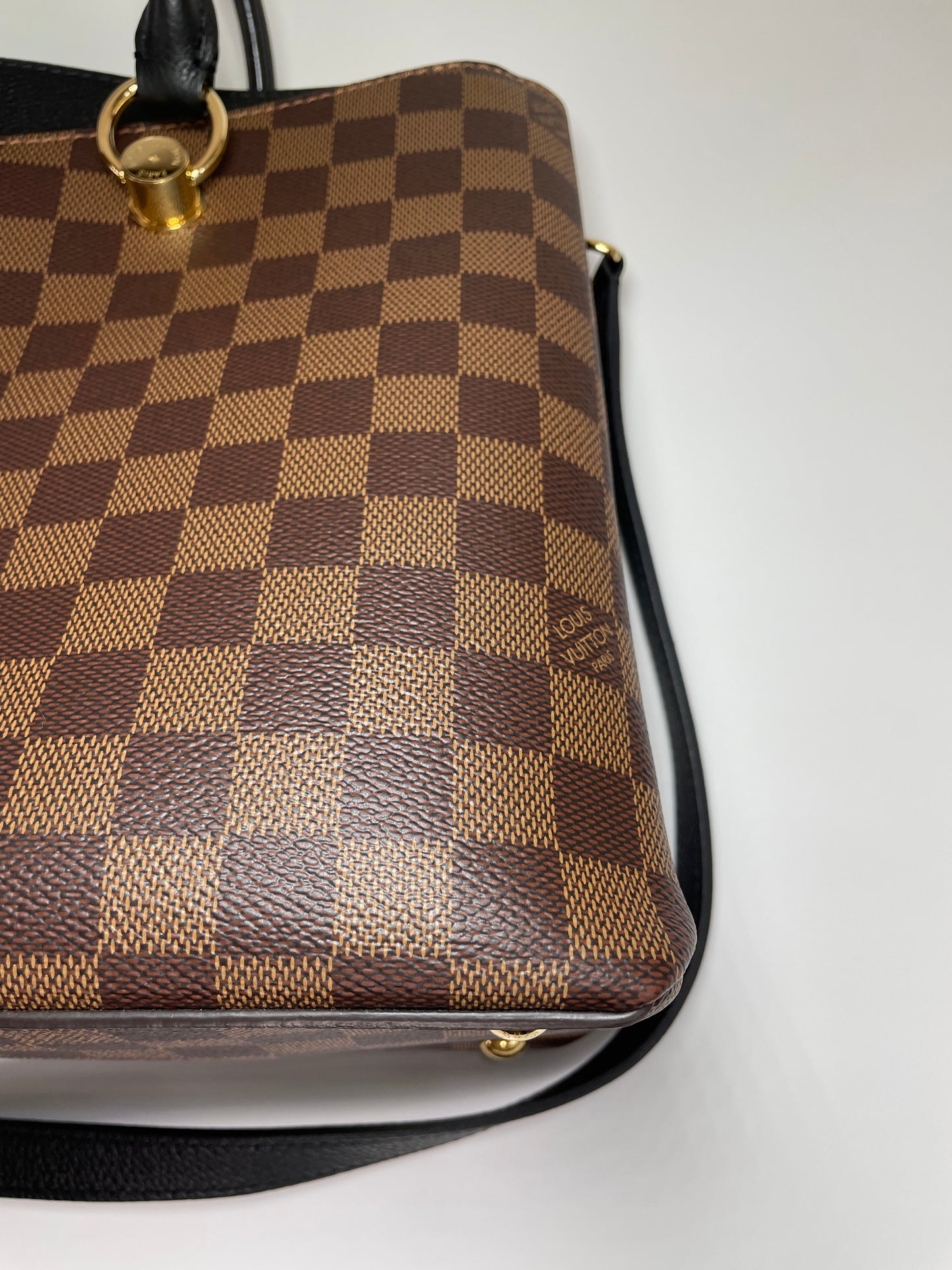 Preloved Louis Vuitton Damier Ebene Riverside Tote Bag