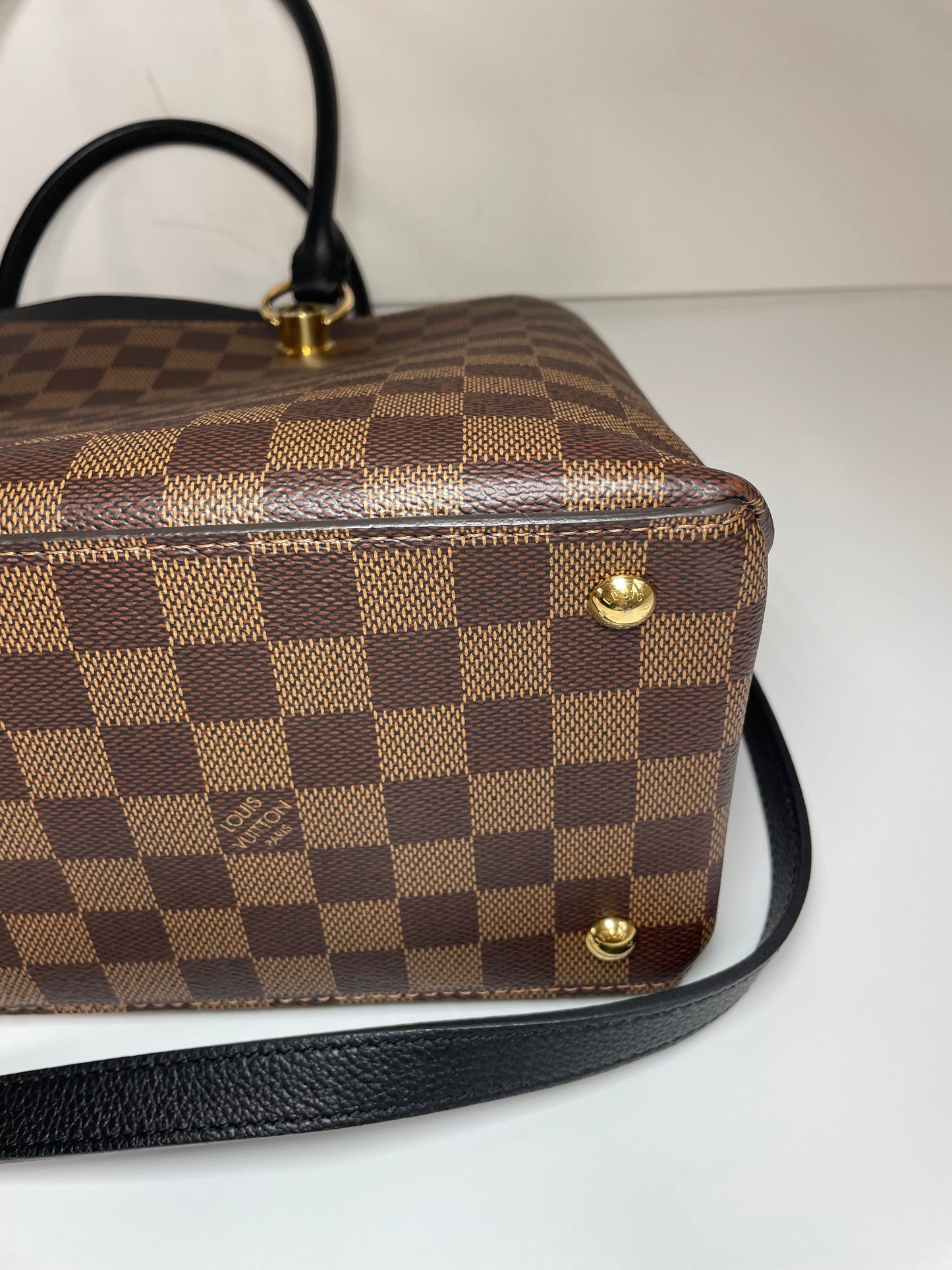 Preloved Louis Vuitton Damier Ebene Riverside Tote Bag