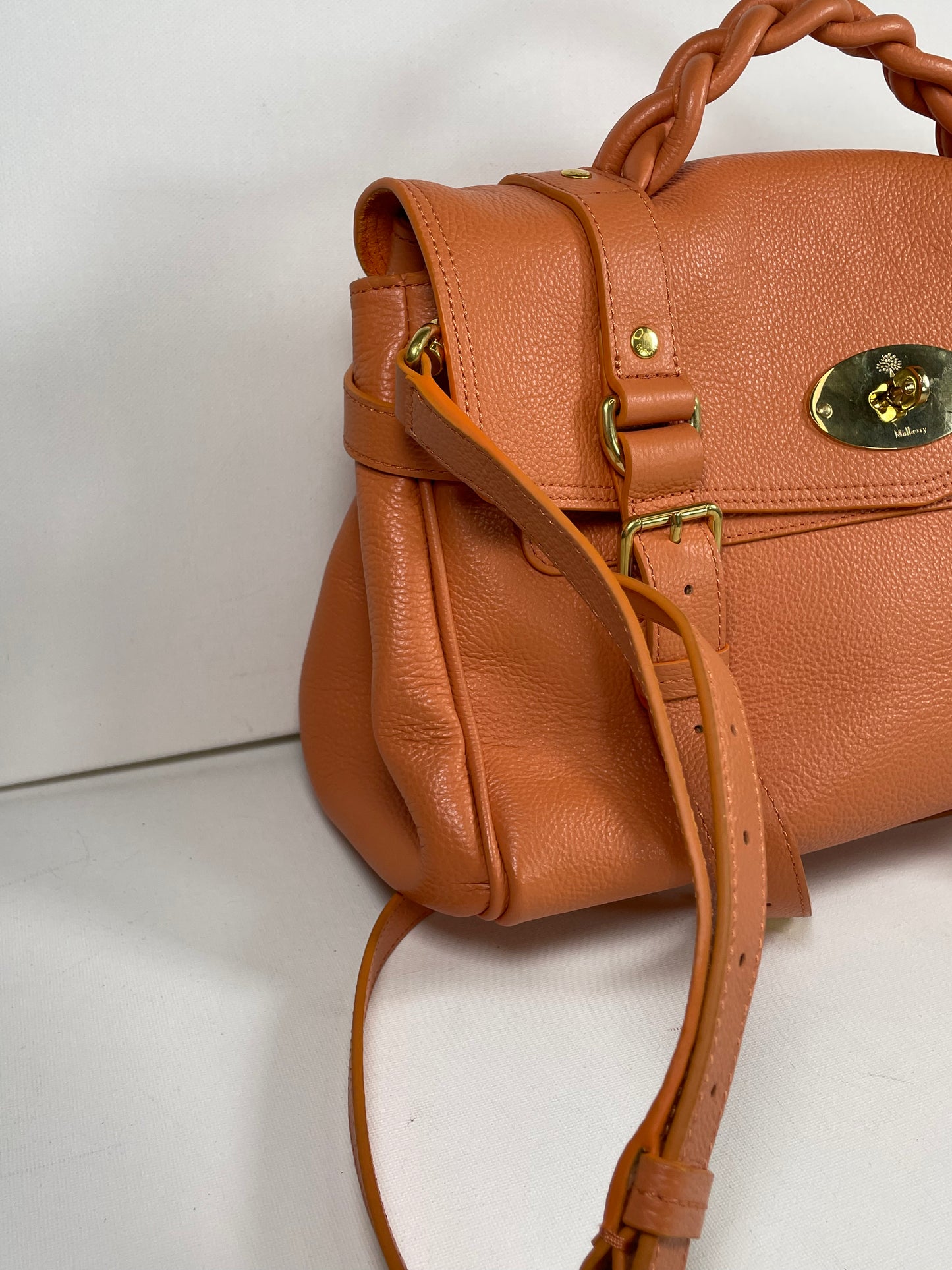 Preloved Mulberry Alexa Satchel Bag, Regular