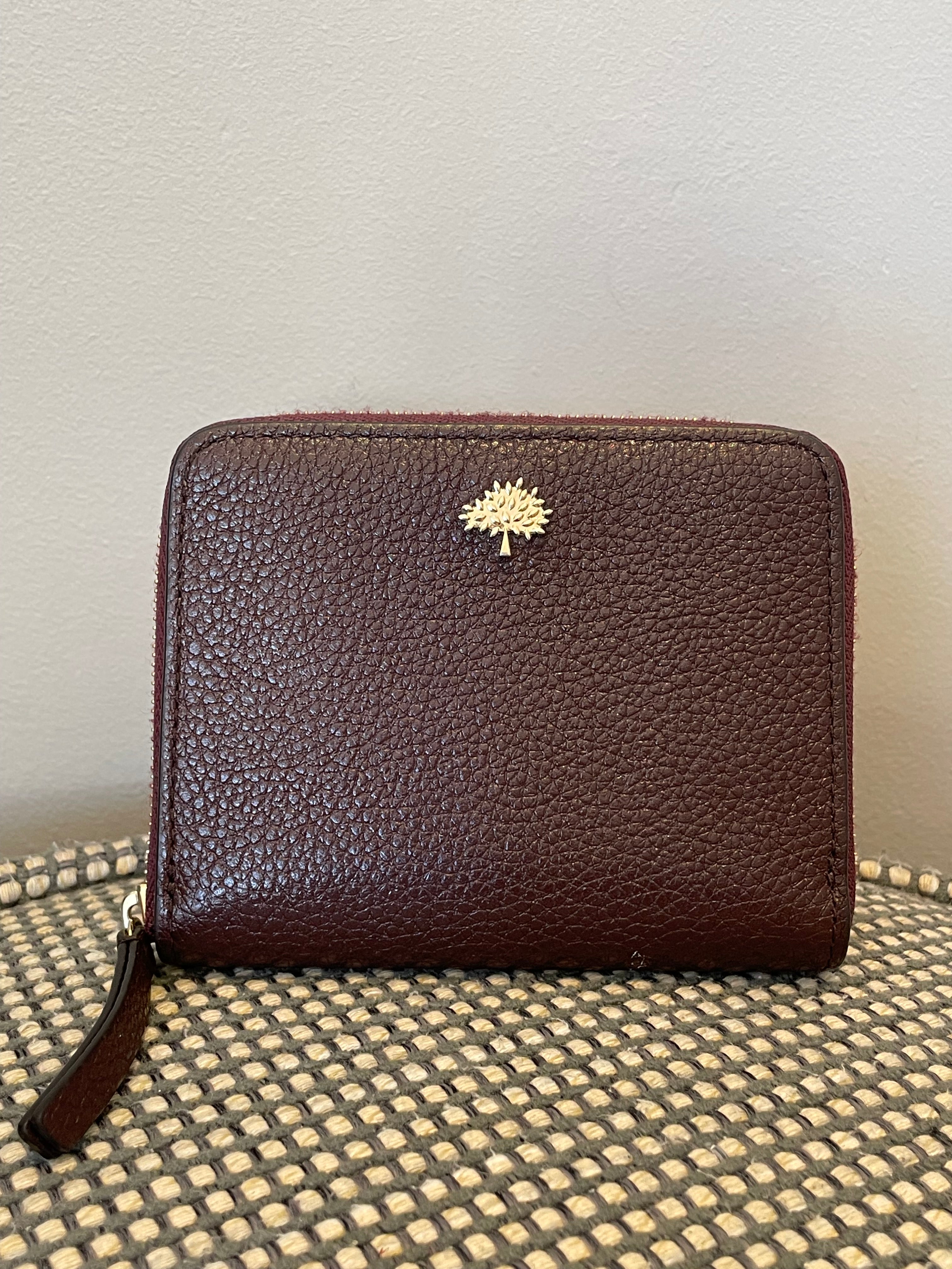 Small zip around hot sale purse mulberry