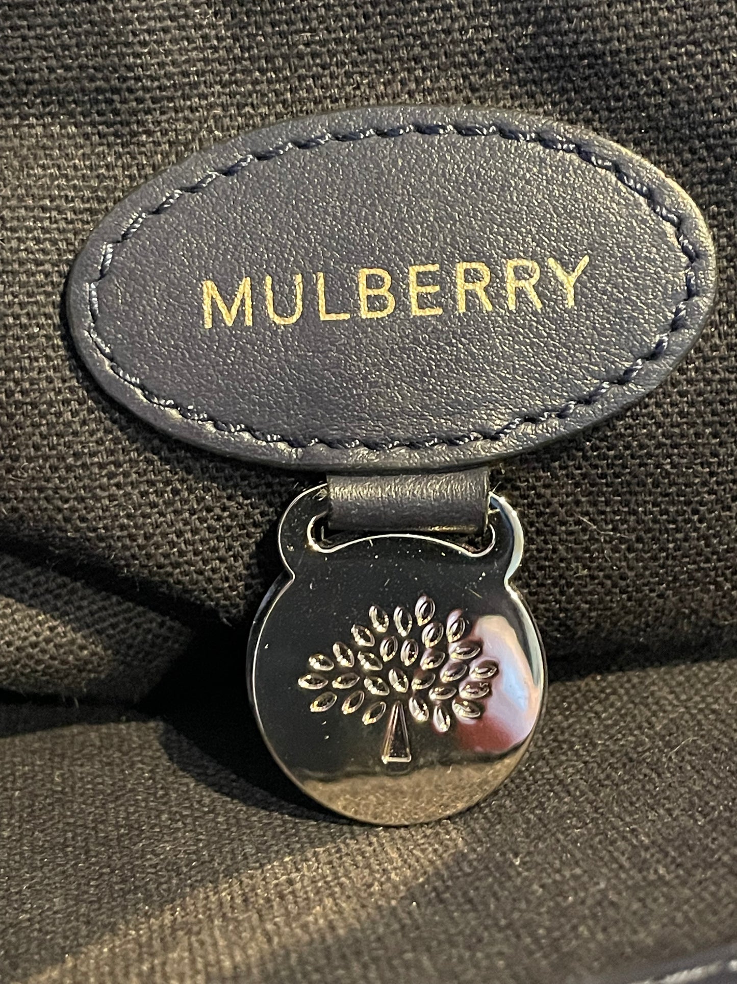 Preloved Mulberry Alexa Satchel Bag, Regular