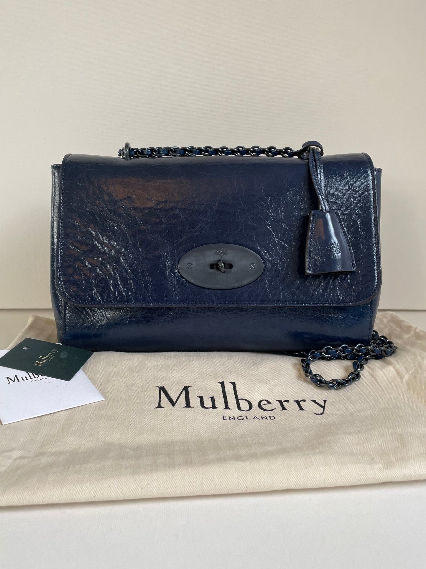 Preloved Mulberry Lily Shoulder Bag, Medium