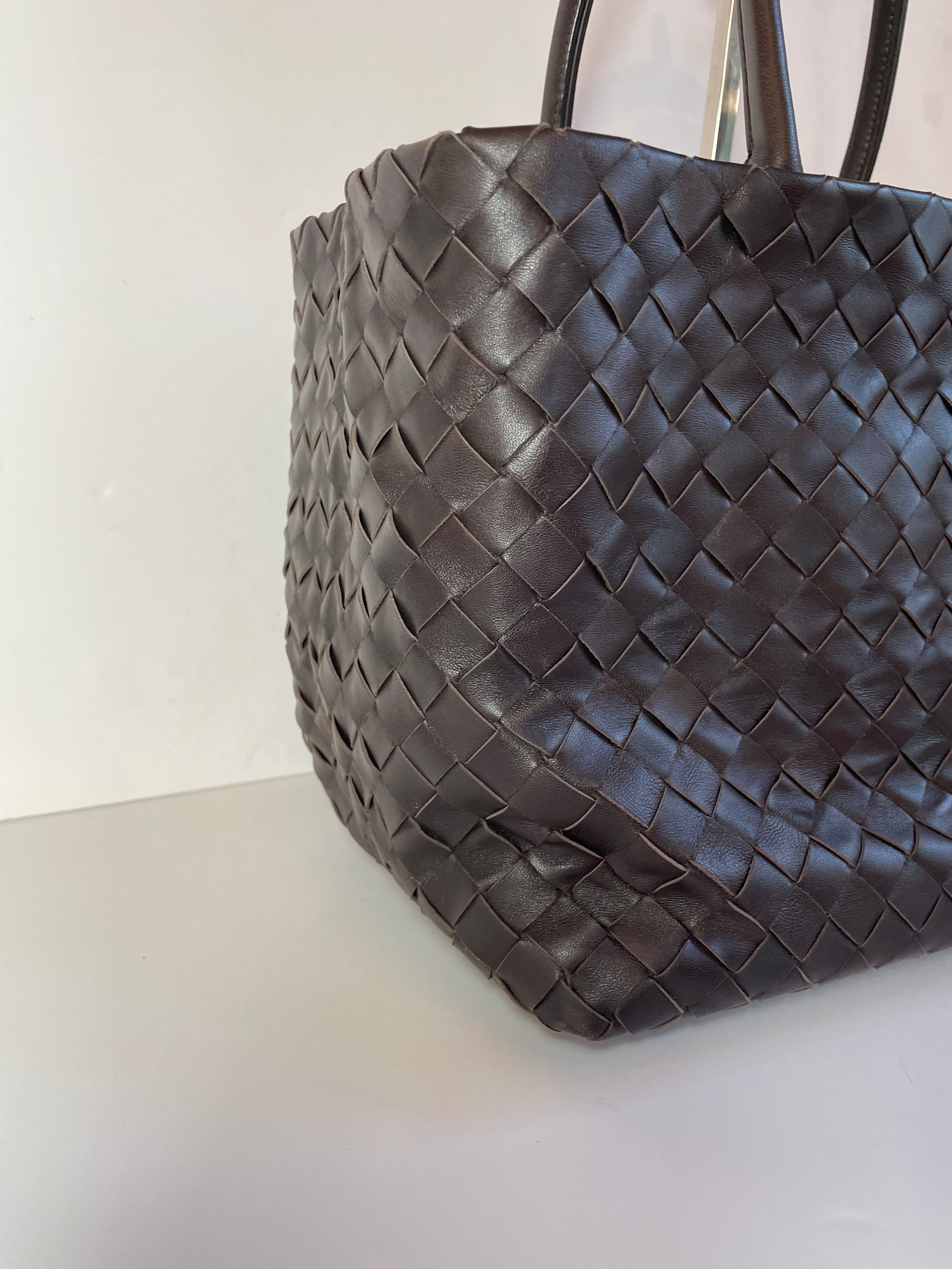 Bottega veneta gray online bag