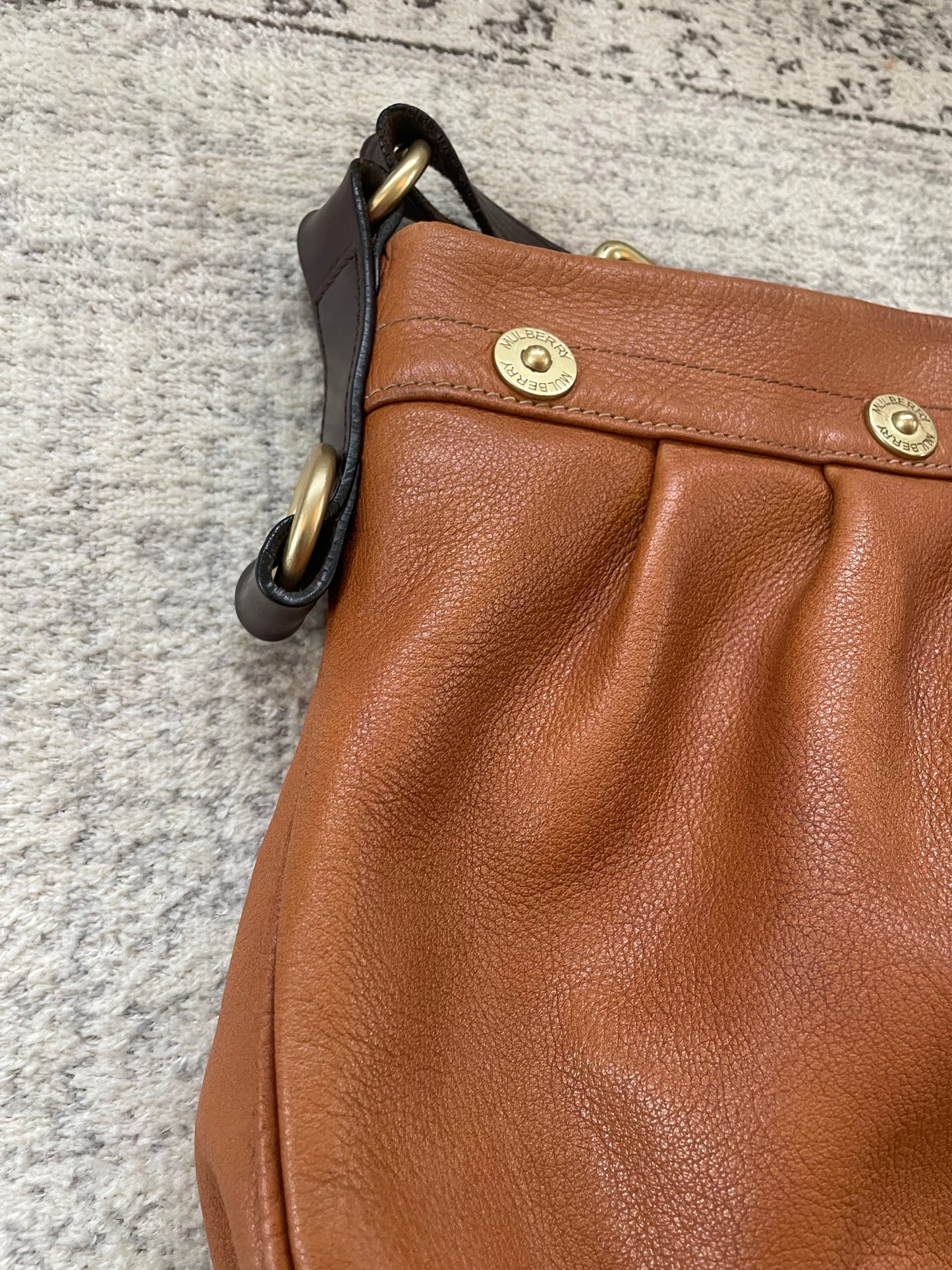 Preloved Mulberry Mitzy Messenger Shoulder Bag