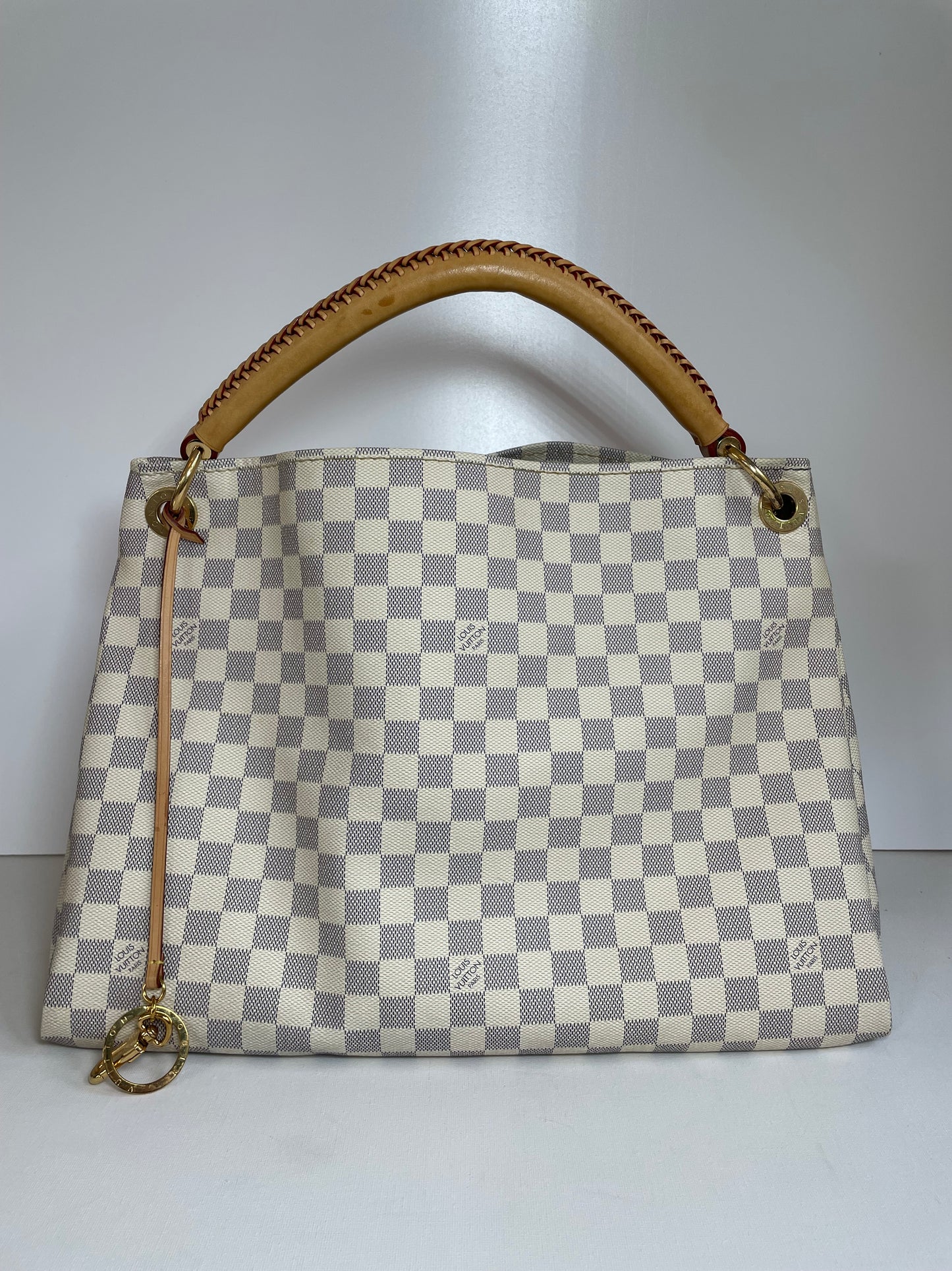 Preloved Louis Vuitton Damier Azur Artsy Hobo Bag, MM