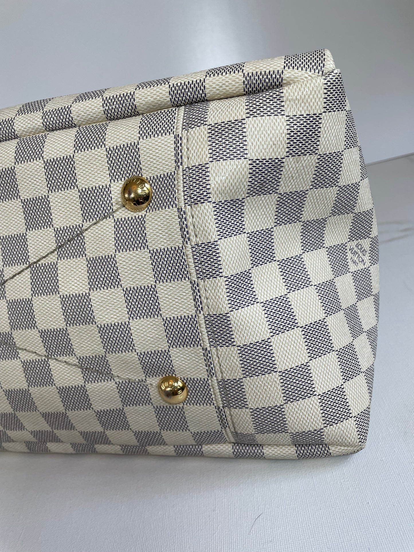 Preloved Louis Vuitton Damier Azur Artsy Hobo Bag, MM