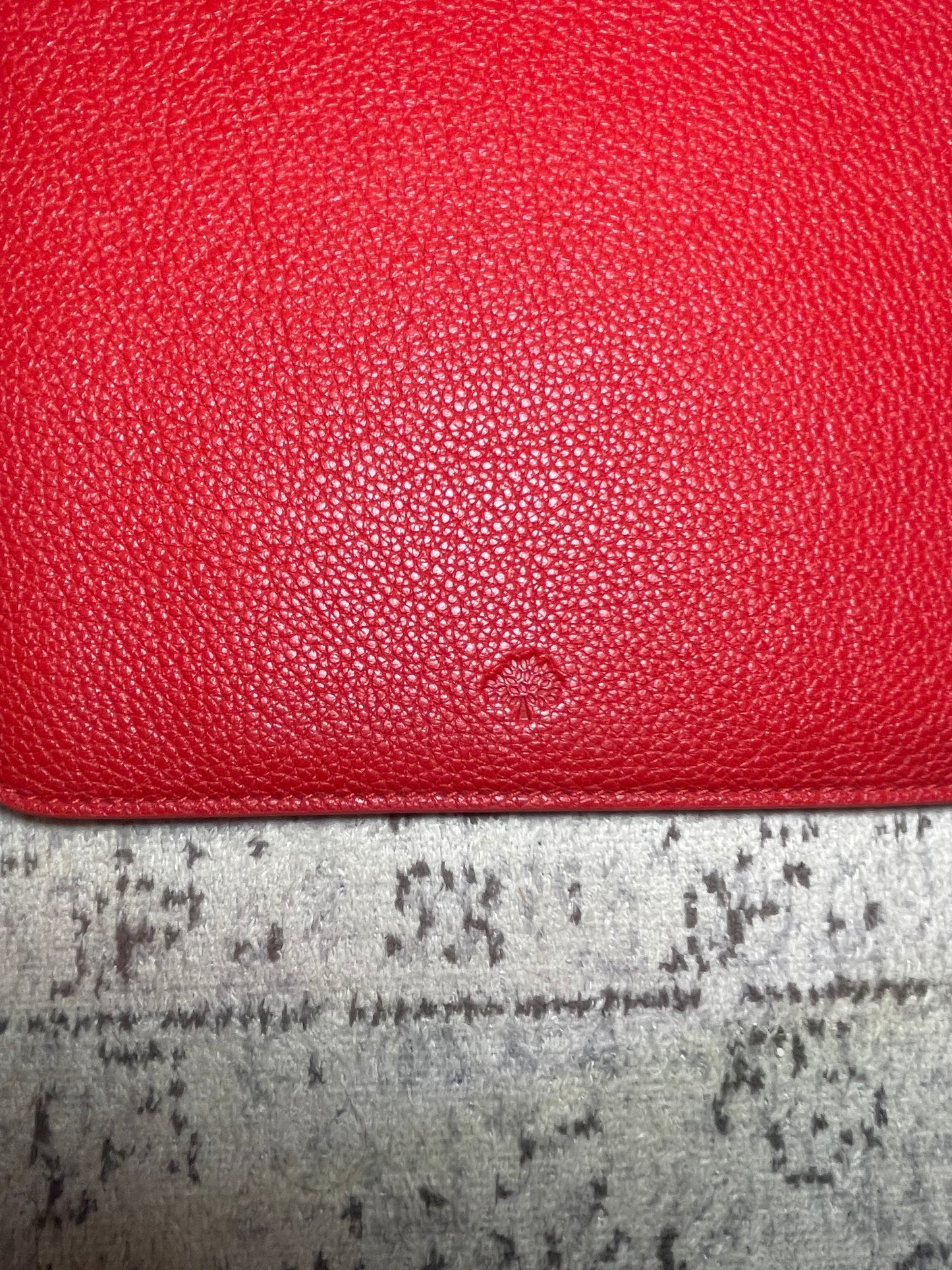 Preloved Mulberry leather Ipad Pouch