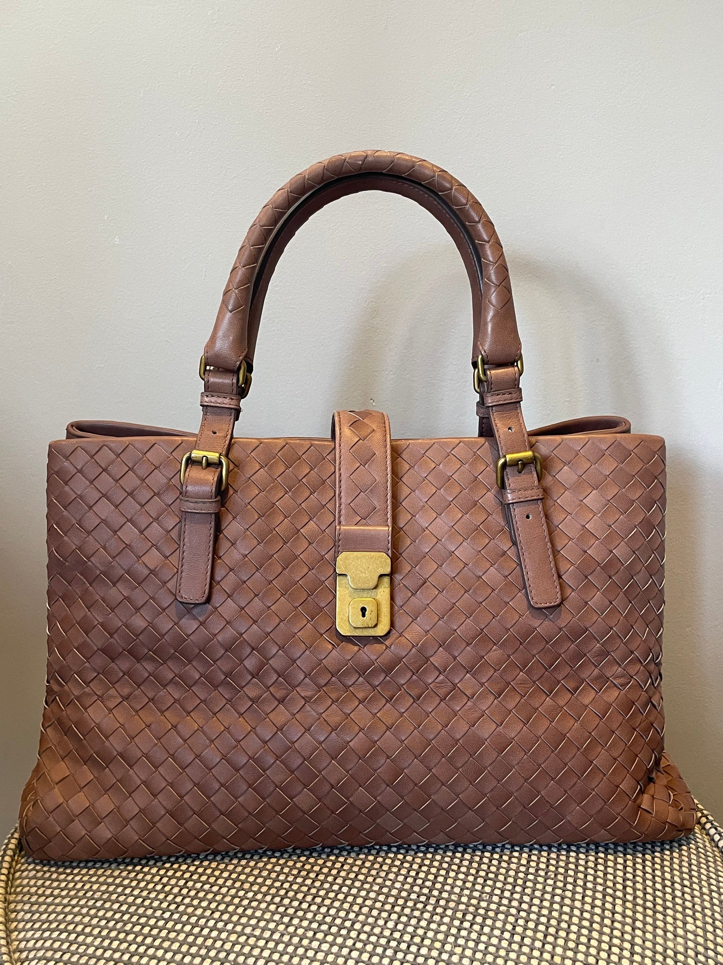 Preloved Bottega Veneta Roma Tote Bag