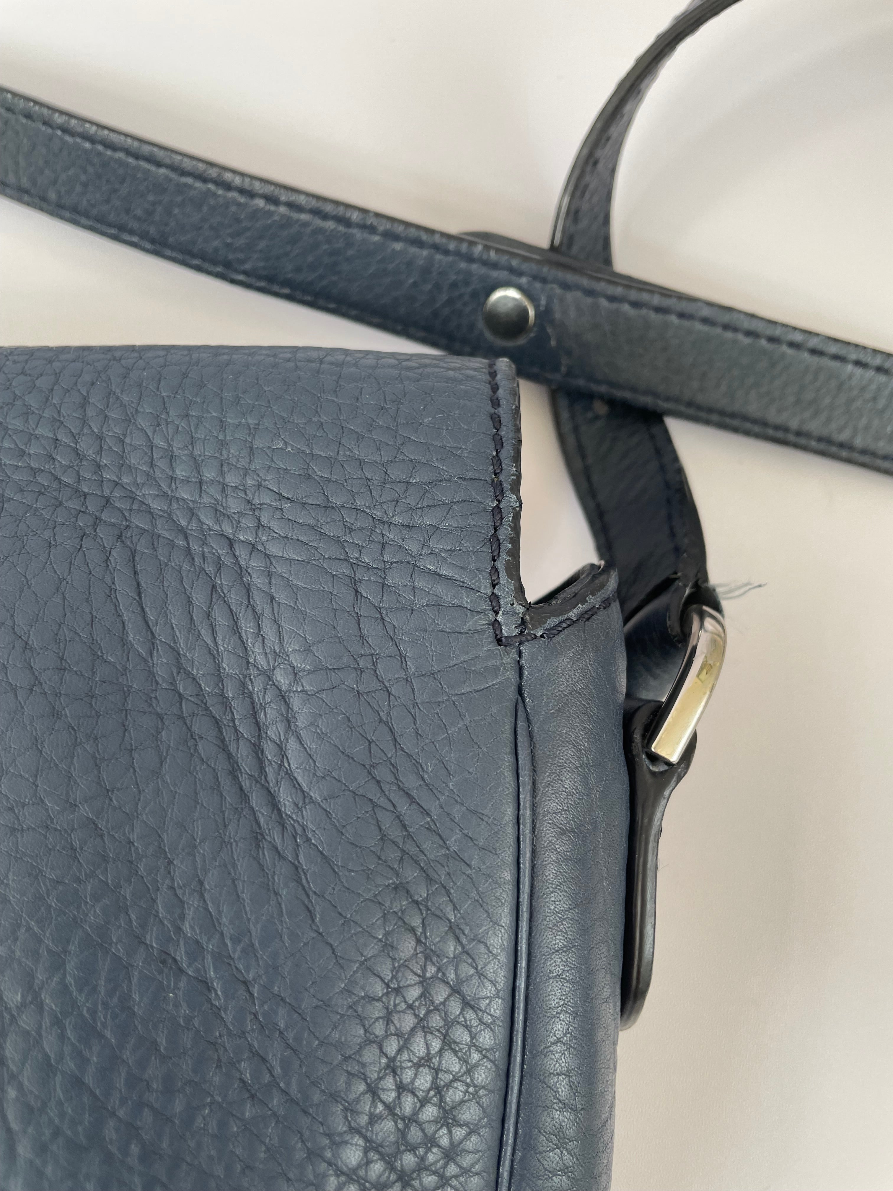 Mulberry navy purse hot sale