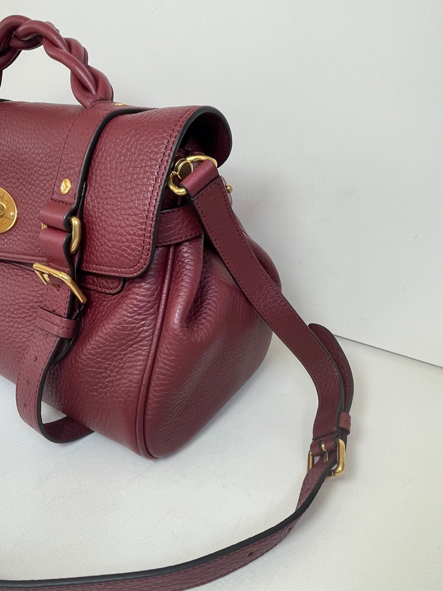 Preloved Mulberry Alexa Satchel Bag, Regular