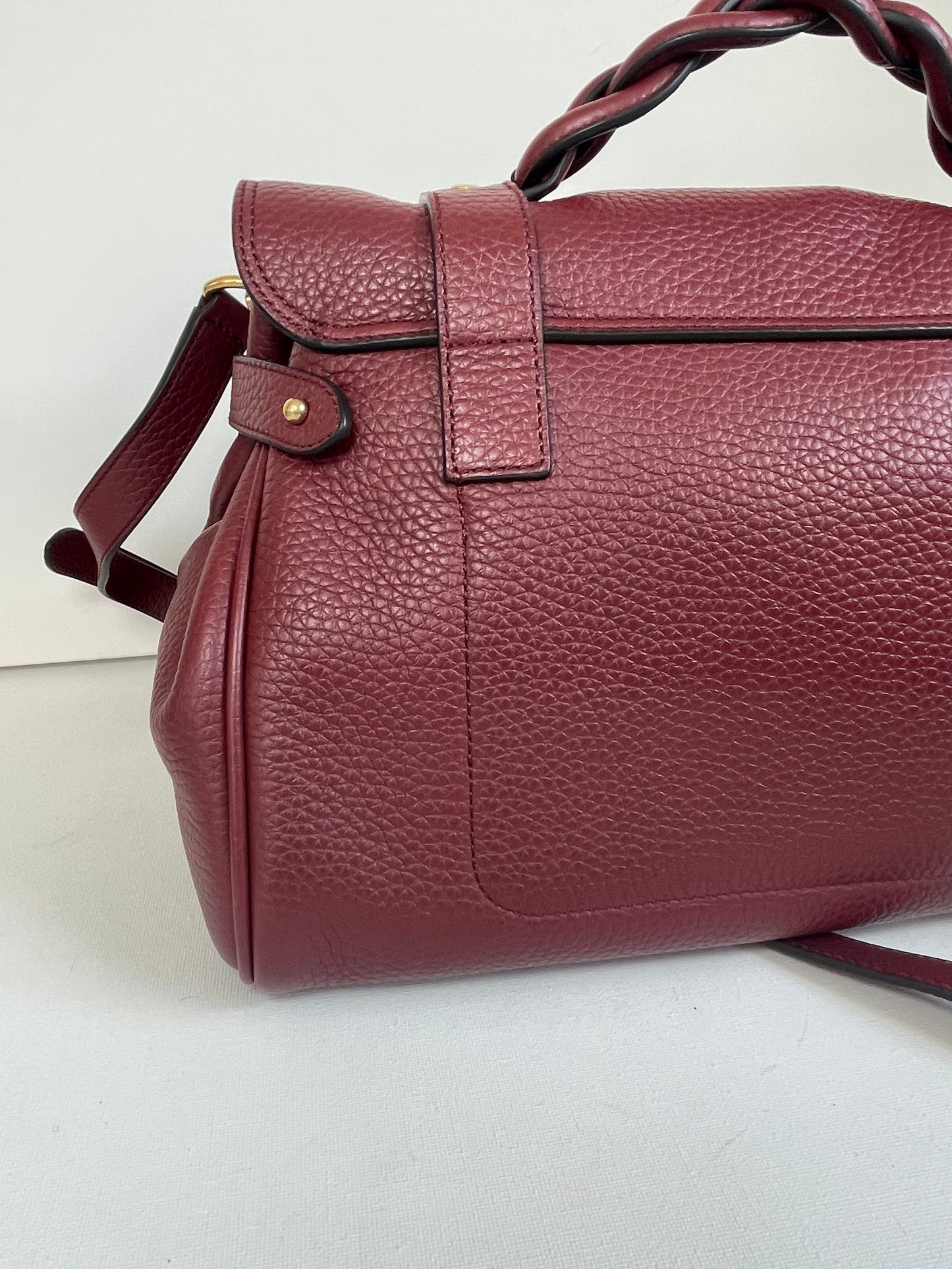 Preloved Mulberry Alexa Satchel Bag, Regular