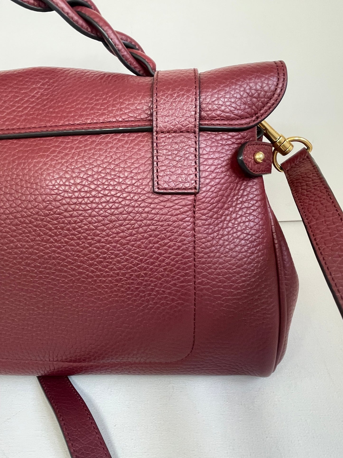 Preloved Mulberry Alexa Satchel Bag, Regular