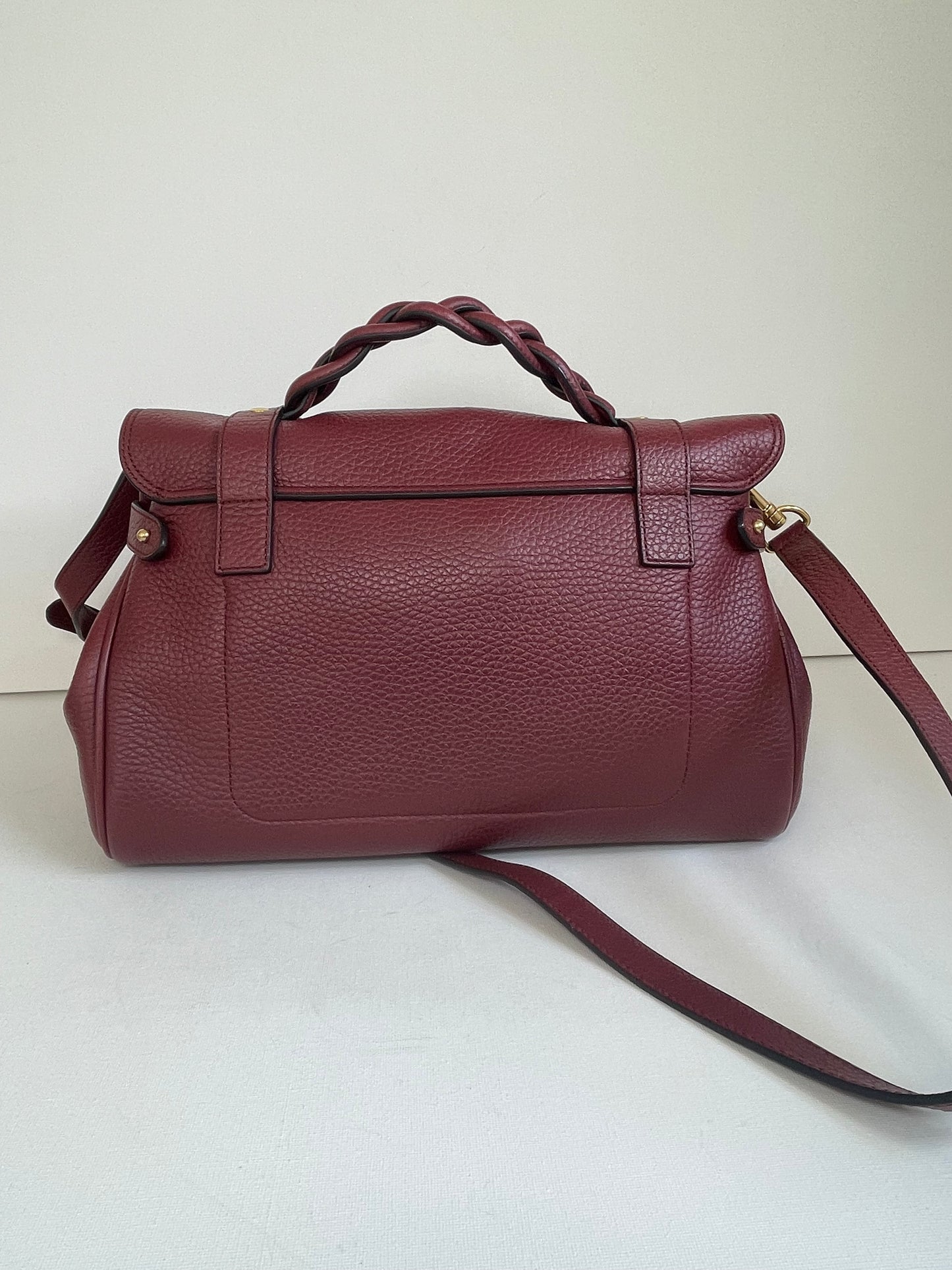 Preloved Mulberry Alexa Satchel Bag, Regular