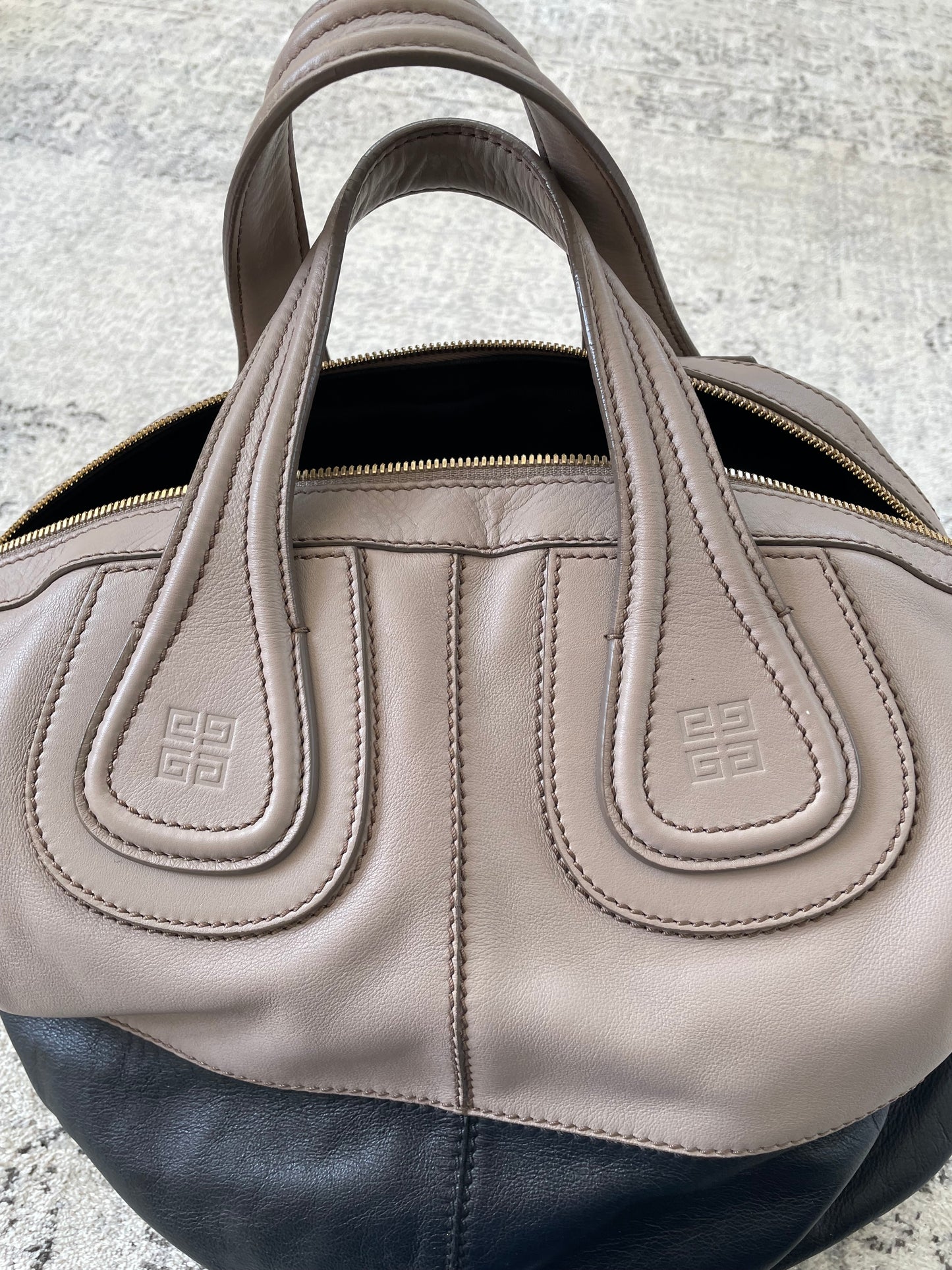 Preloved Givenchy Nightingale Shoulder Tote Bag, Medium