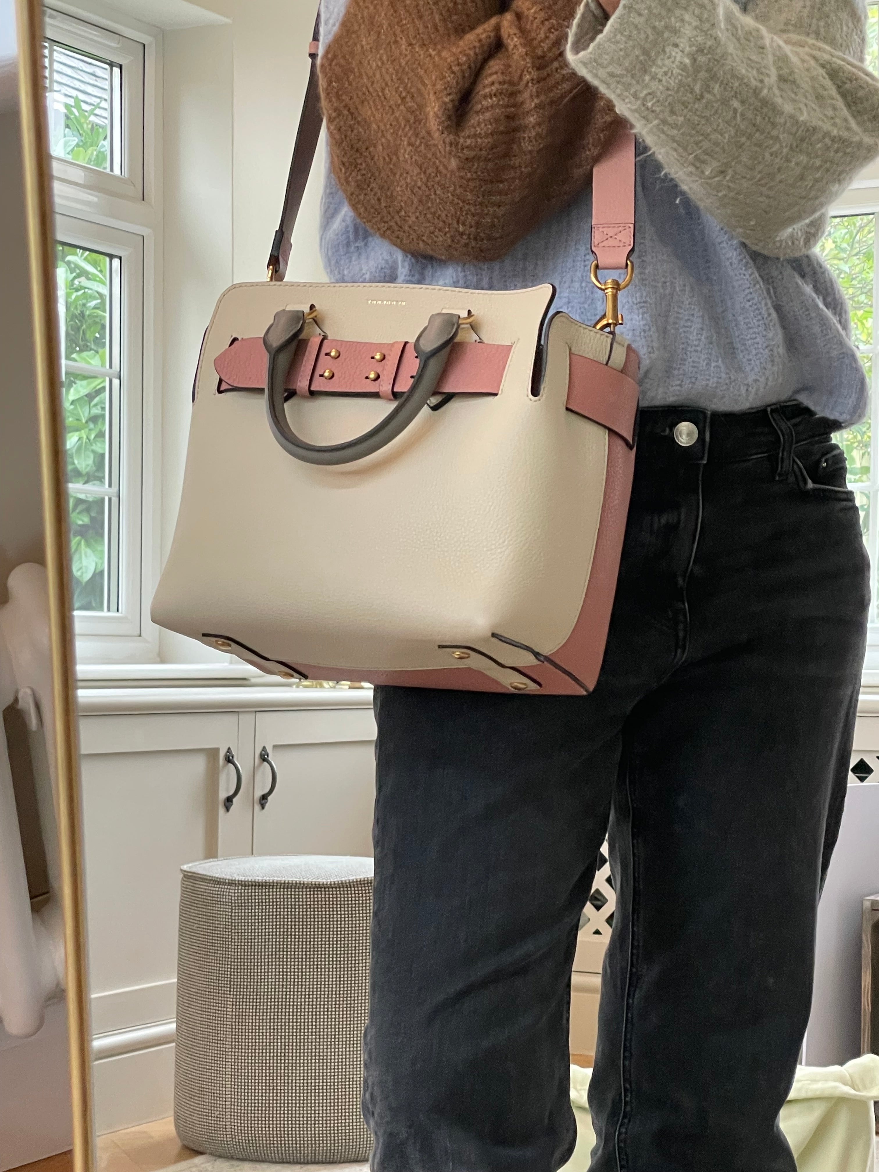 Burberry leather best sale belt bag