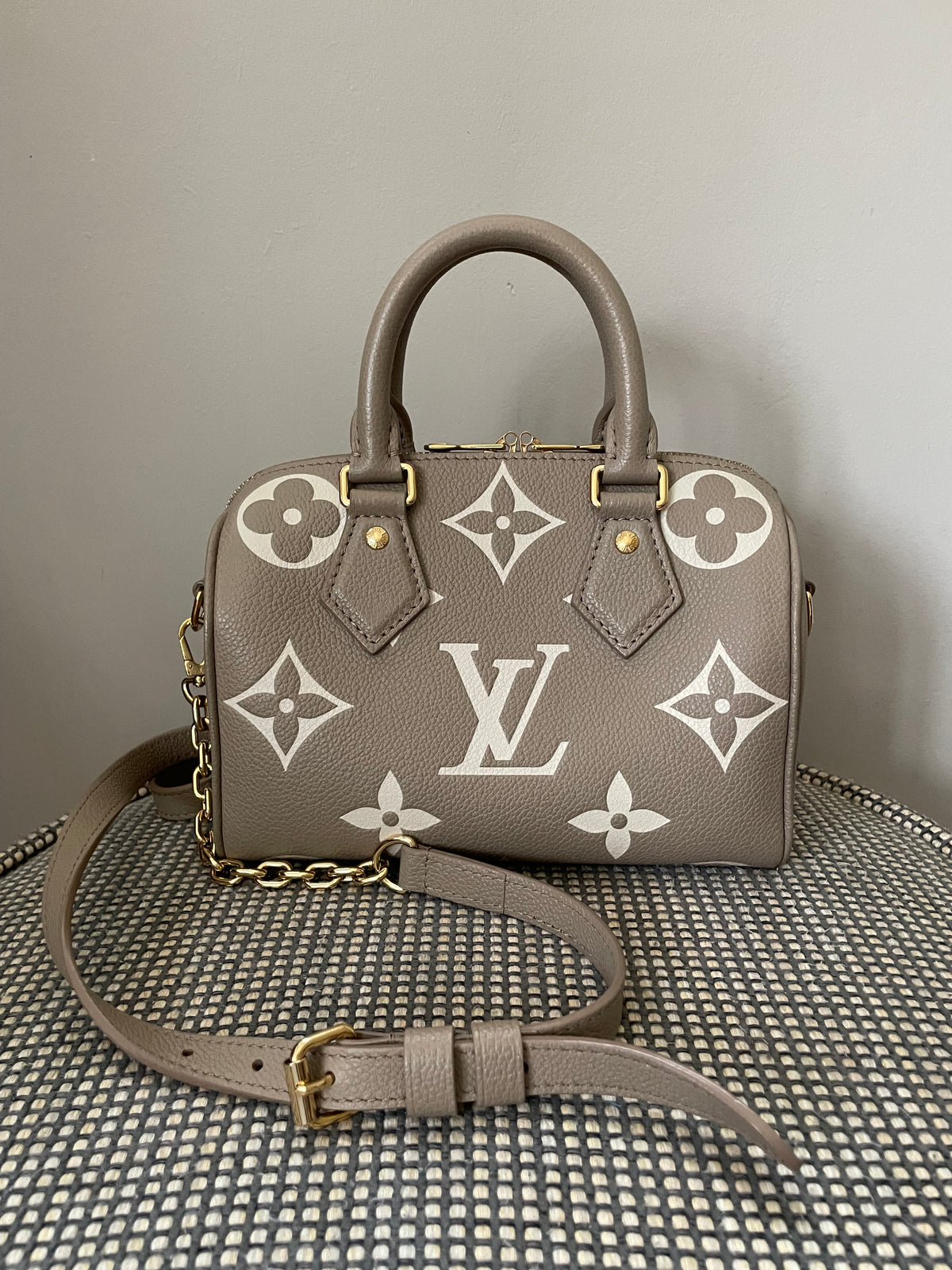 Preloved Louis Vuitton Empreinte Speedy Bandouliere 20